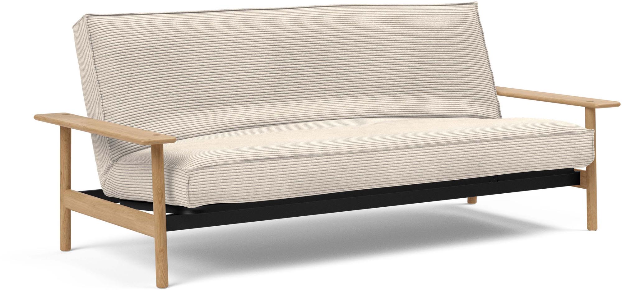 Entdecken Sie das Balder Bettsofa 140 Sharp Plus Cover Latex von Innovation Living – stilvolles Design trifft auf höchsten Schlafkomfort für Ihr Zuhause.