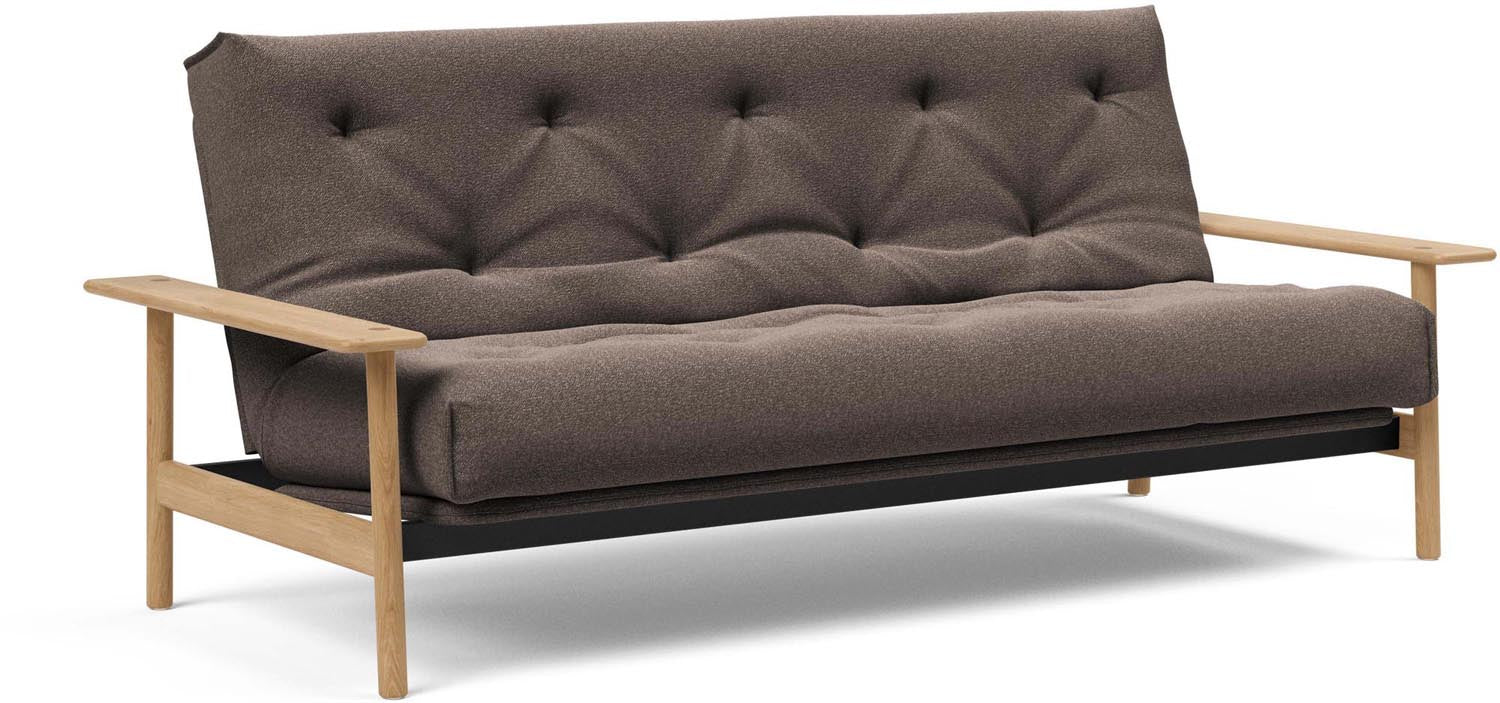 Erleben Sie das elegante Balder Bettsofa 140 Nordic Classic von Innovation Living – perfekt für zeitgemäße Einrichtung und gemütliche Schlafmomente.