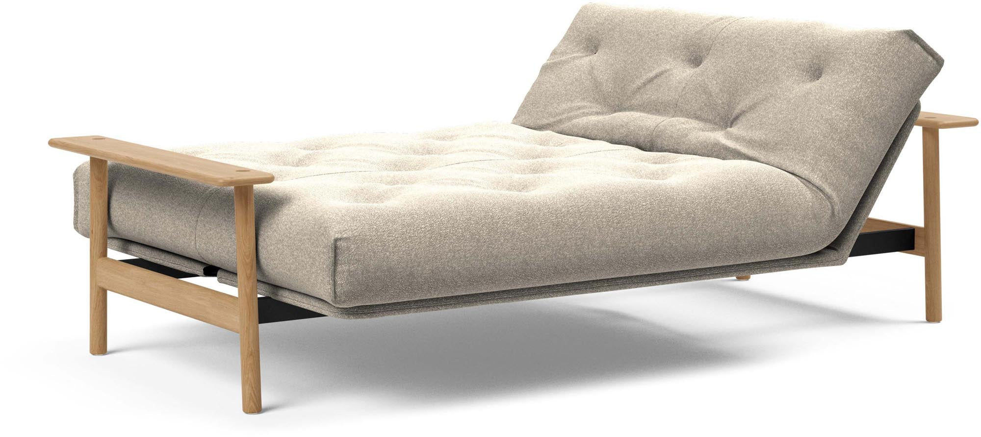 Erleben Sie das Balder Bettsofa 140 Nordic Latex von Innovation Living: Stilvolles skandinavisches Design, optimaler Komfort und nachhaltige Materialien.