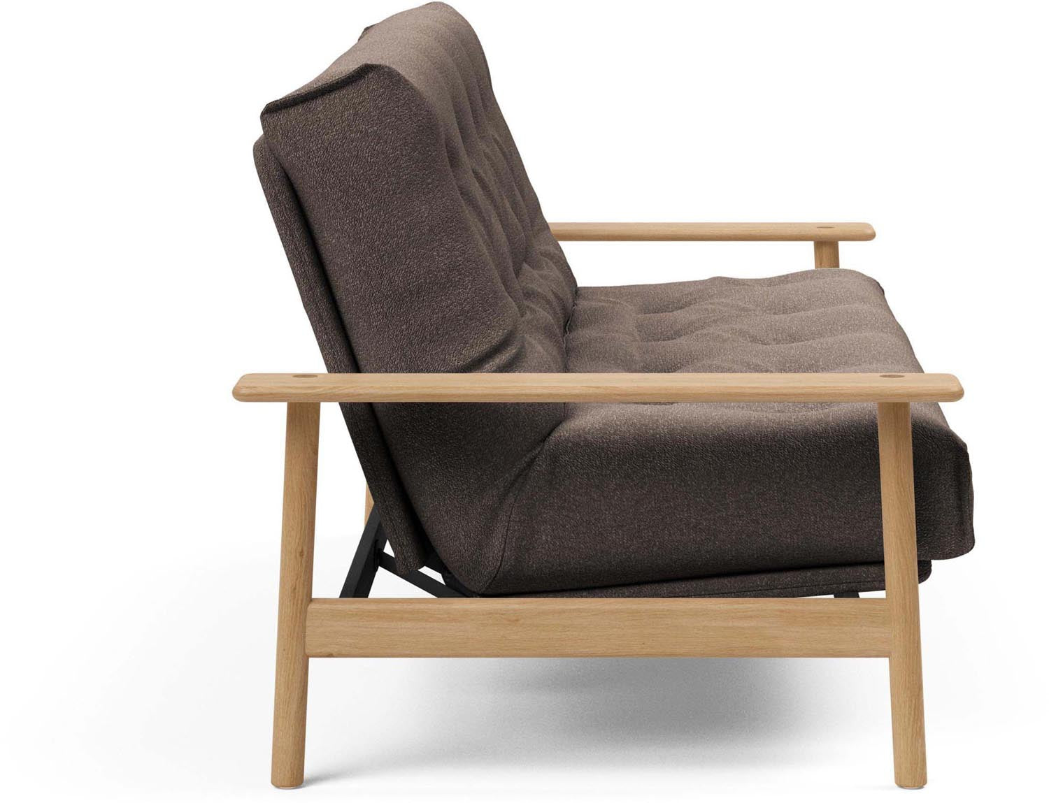 Erleben Sie das Balder Bettsofa 140 Nordic Soft Spring von Innovation Living – eine perfekte Kombination aus modernem Stil und optimalem Schlafkomfort.