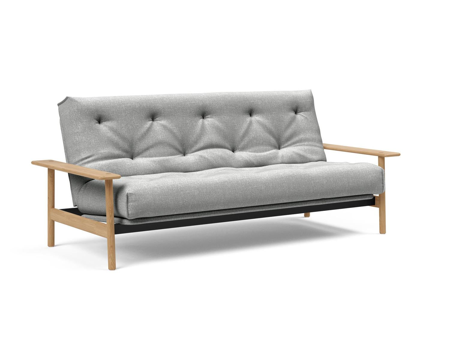 Entdecken Sie das Balder Bettsofa 140 Nordic von Innovation Living – elegantes Design, vielseitig nutzbar und mit komfortablem Soft Spring Bezug für besten Schlaf.