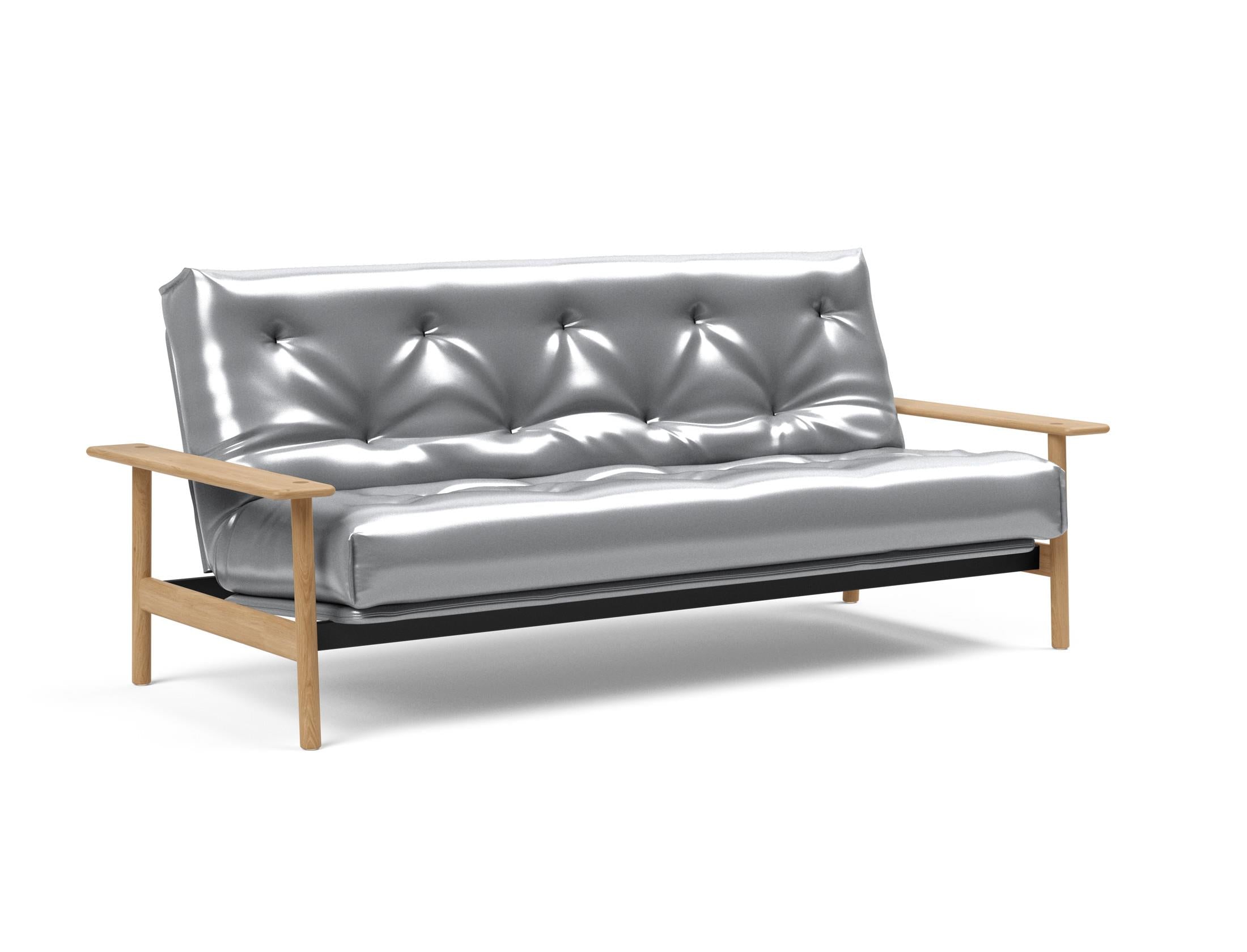 Entdecken Sie das Balder Bettsofa 140 Nordic von Innovation Living – elegantes Design, vielseitig nutzbar und mit komfortablem Soft Spring Bezug für besten Schlaf.