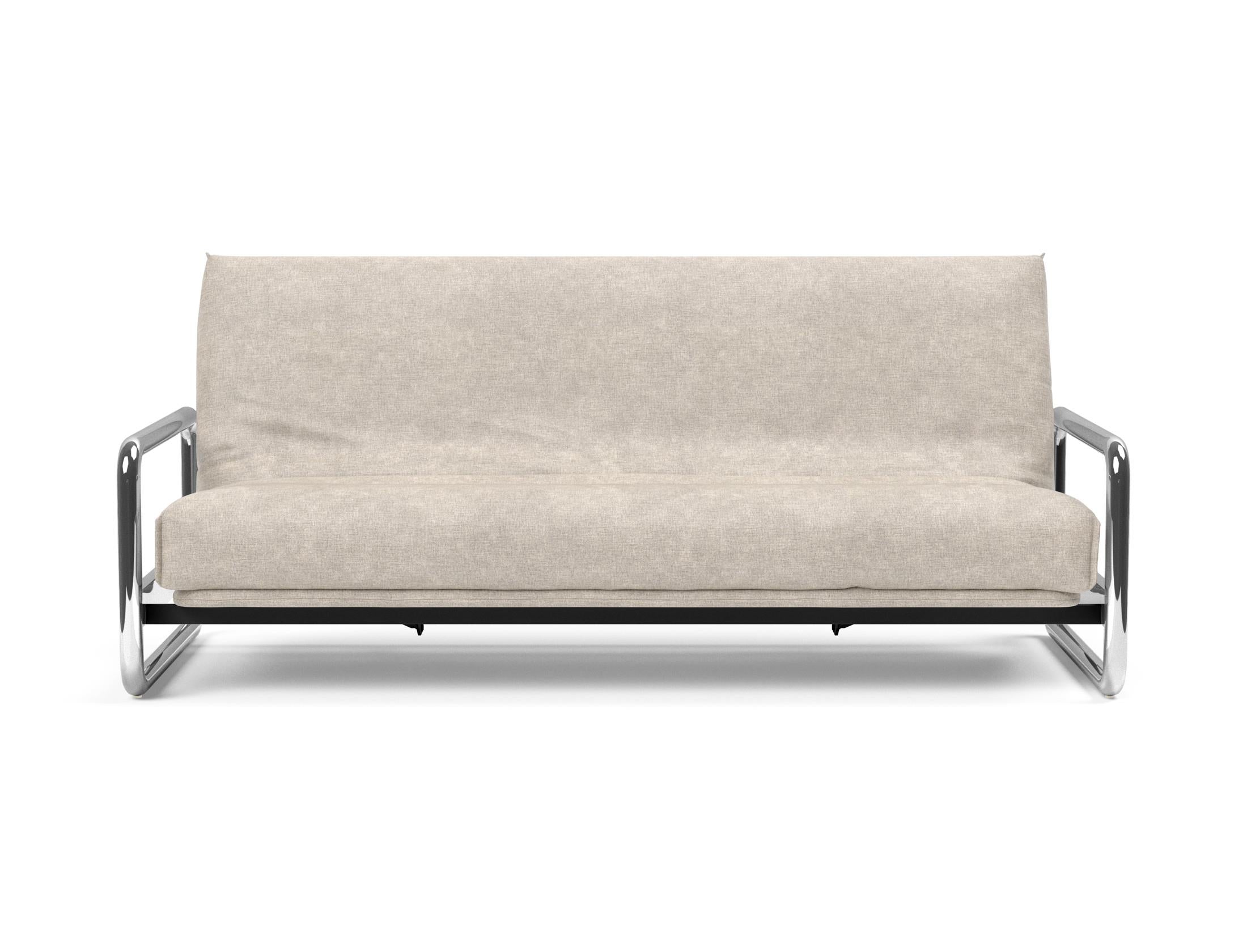 Erleben Sie das Lomira Schlafsofa 140 Nordic Cover: Stilvolles Design und die bequeme Soft Spring Polsterung sorgen für perfekten Schlafkomfort.