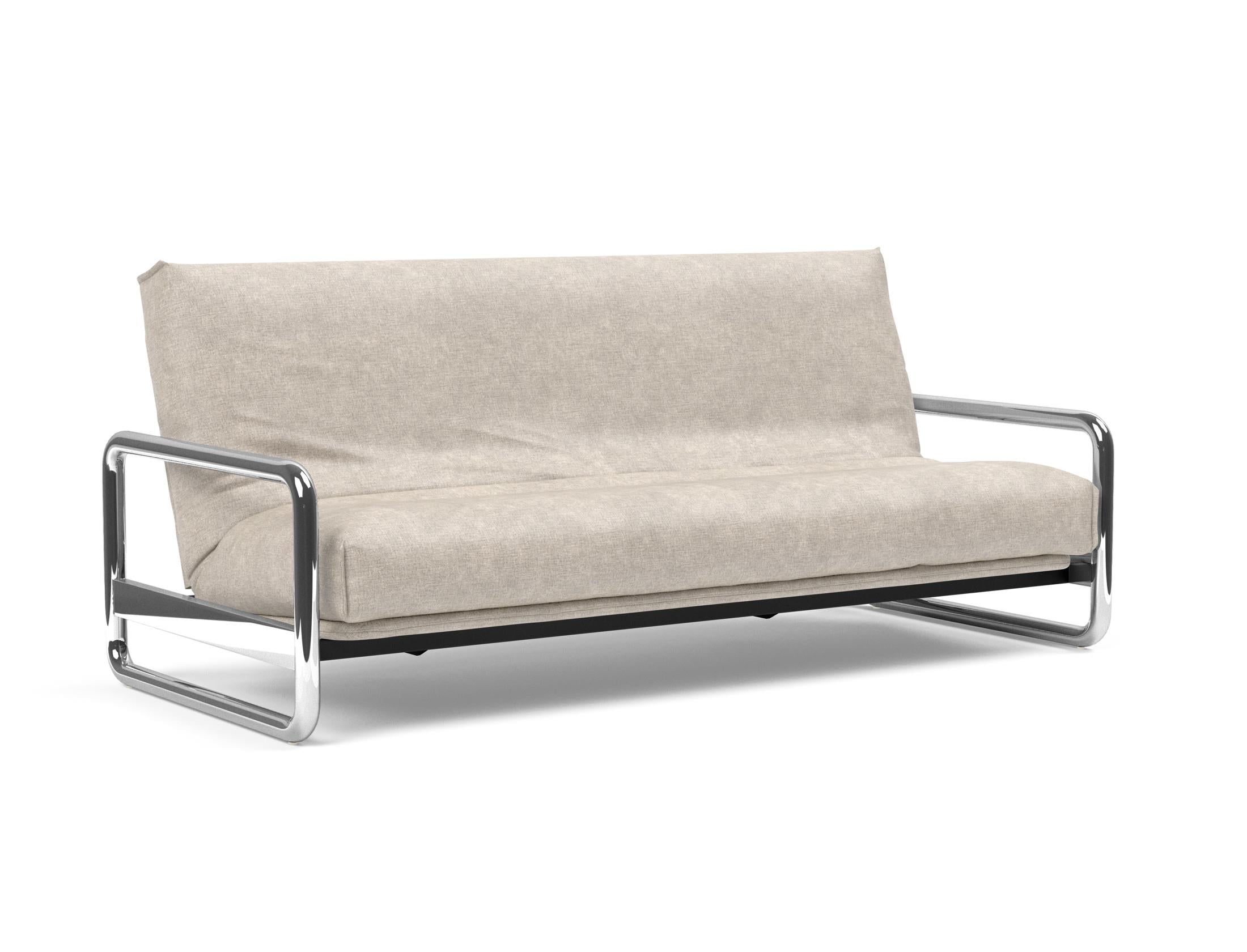 Entdecken Sie das Lomira Schlafsofa 140 Nordic Cover: Elegantes Design trifft auf die komfortable Soft Spring Polsterung für erholsame Nächte.