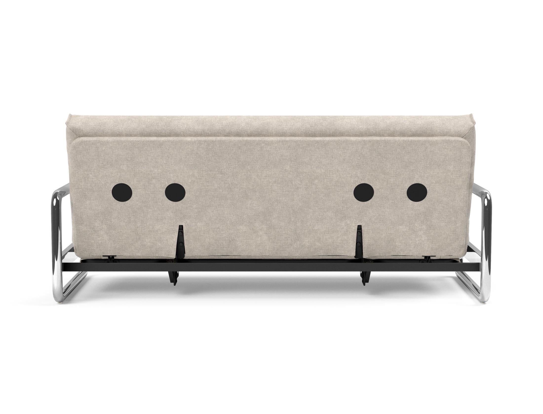 Entdecken Sie das Lomira Schlafsofa 140 Nordic Cover: Elegantes Design trifft auf die komfortable Soft Spring Polsterung für erholsame Nächte.