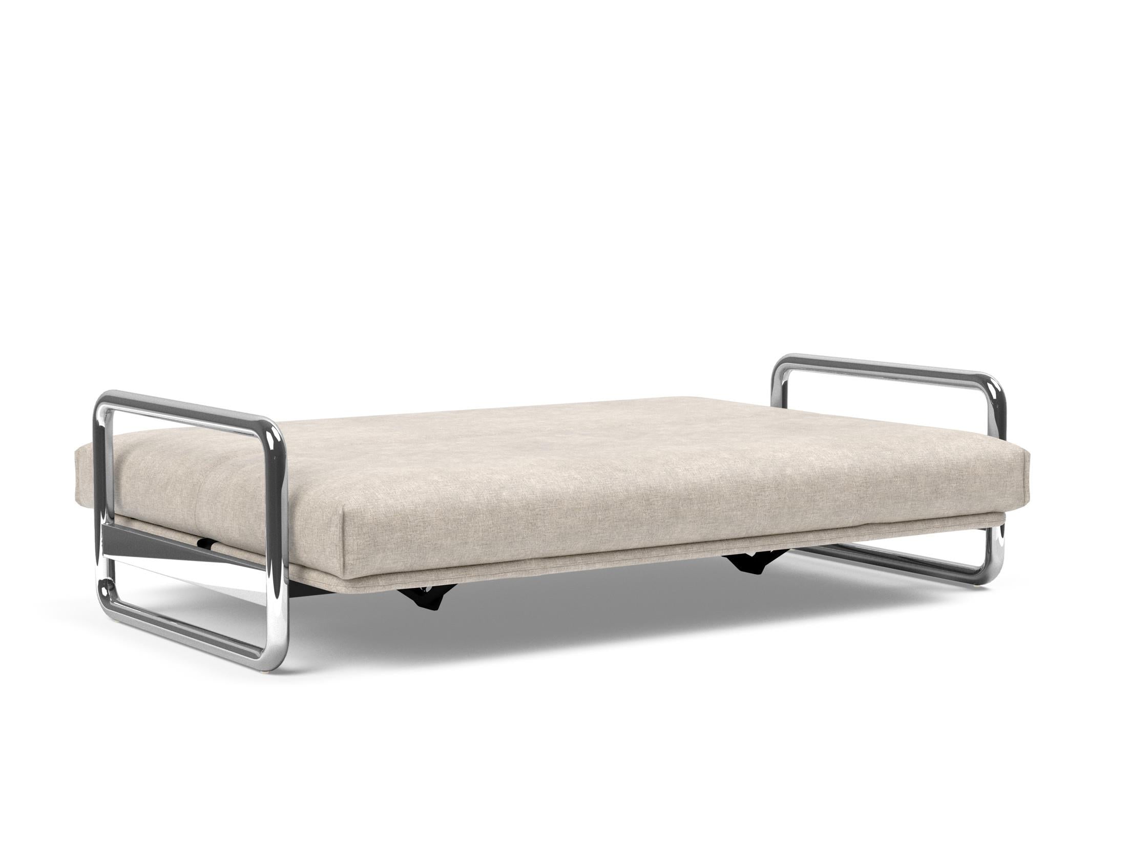 Entdecken Sie das Lomira Schlafsofa 140 Nordic Cover: Elegantes Design trifft auf die komfortable Soft Spring Polsterung für erholsame Nächte.
