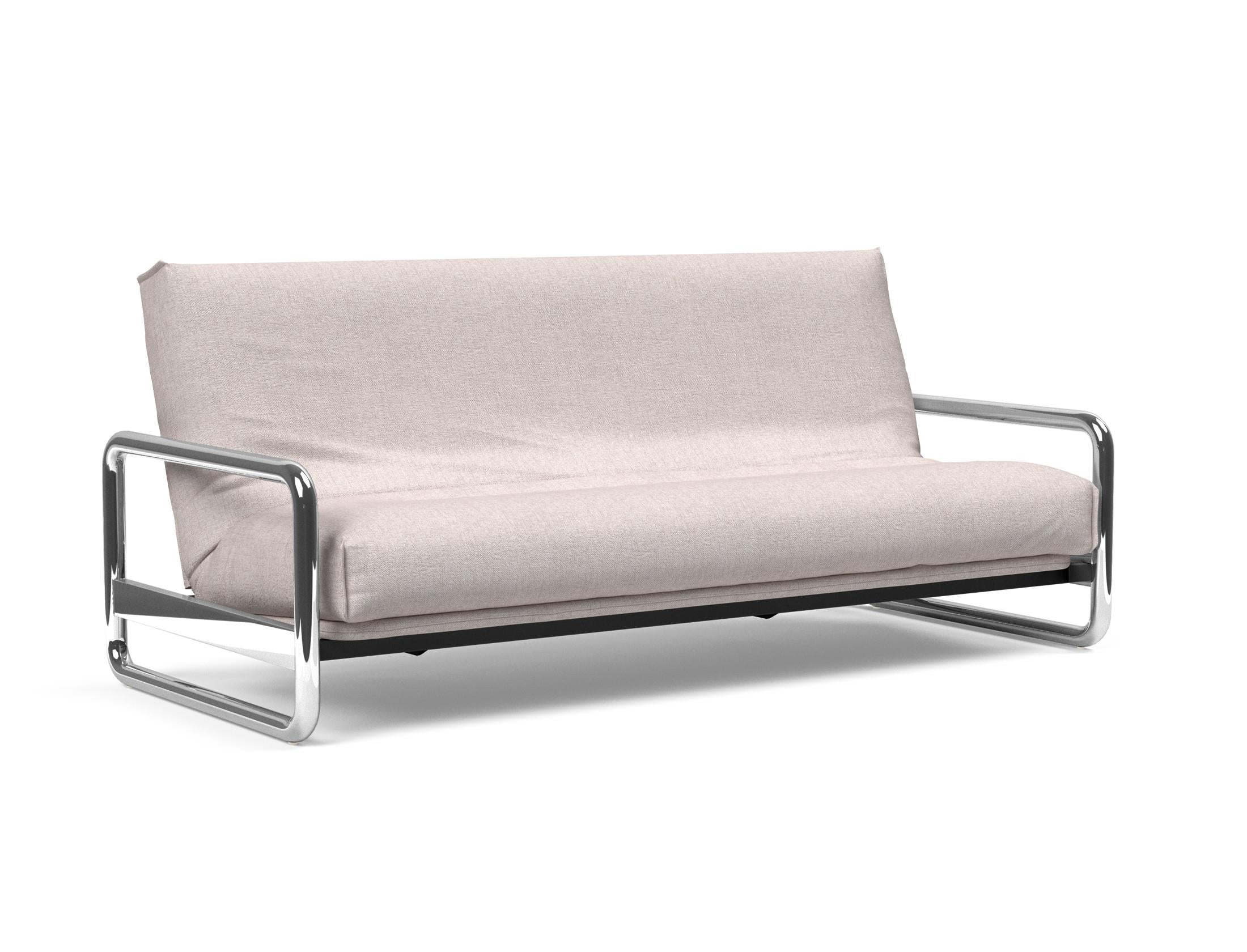 Entdecken Sie das Lomira Schlafsofa 140 Nordic Cover: Elegantes Design trifft auf die komfortable Soft Spring Polsterung für erholsame Nächte.