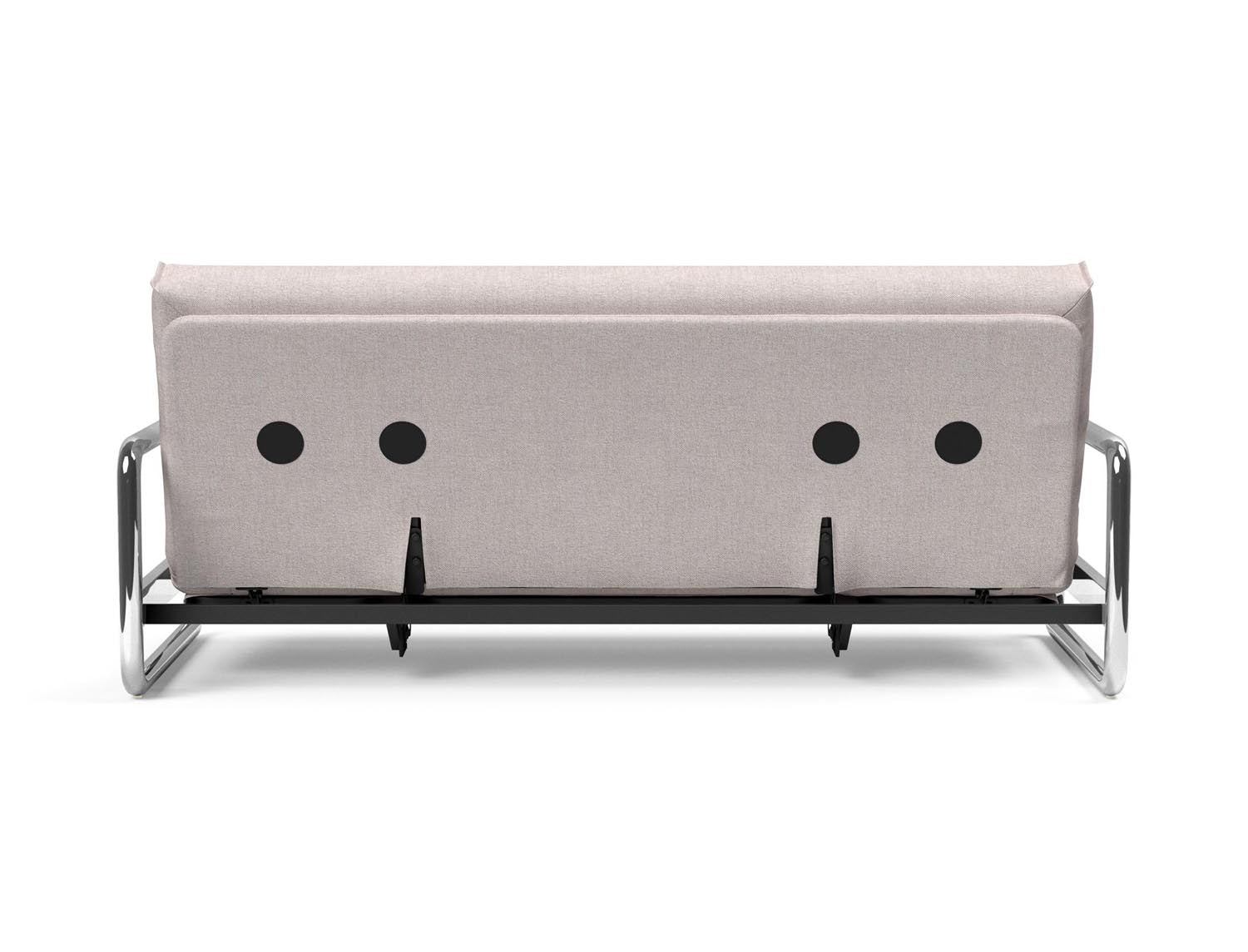 Entdecken Sie das Lomira Schlafsofa 140 Nordic Cover: Elegantes Design trifft auf die komfortable Soft Spring Polsterung für erholsame Nächte.