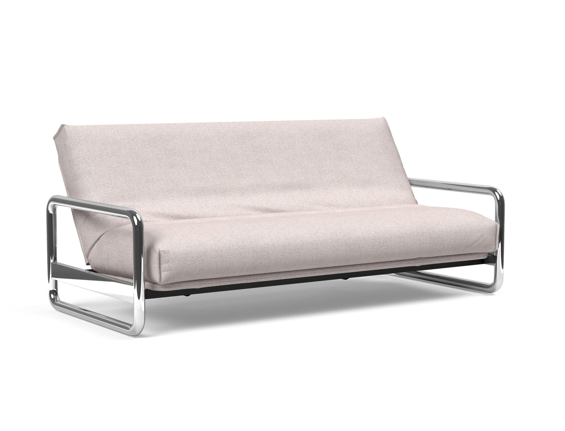 Entdecken Sie das Lomira Schlafsofa 140 Nordic Cover: Elegantes Design trifft auf die komfortable Soft Spring Polsterung für erholsame Nächte.