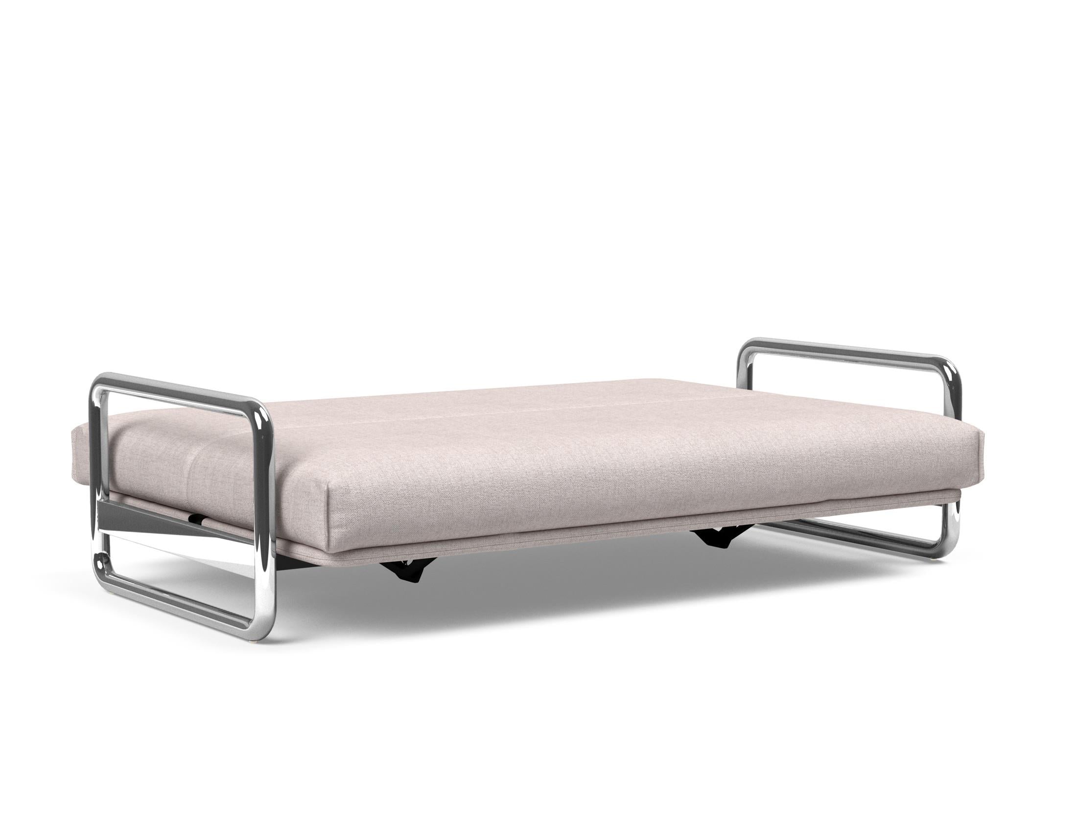Entdecken Sie das Lomira Schlafsofa 140 Nordic Cover: Elegantes Design trifft auf die komfortable Soft Spring Polsterung für erholsame Nächte.