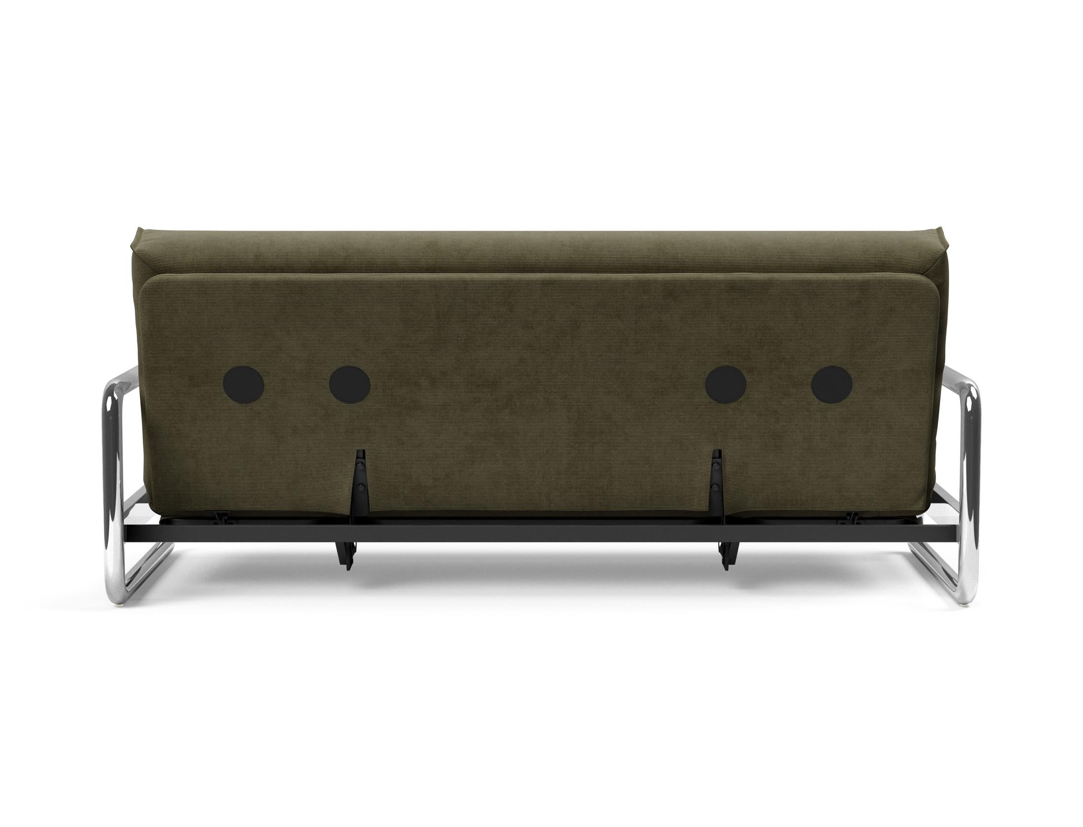 Entdecken Sie das Lomira Schlafsofa 140 Nordic Cover: Elegantes Design trifft auf die komfortable Soft Spring Polsterung für erholsame Nächte.
