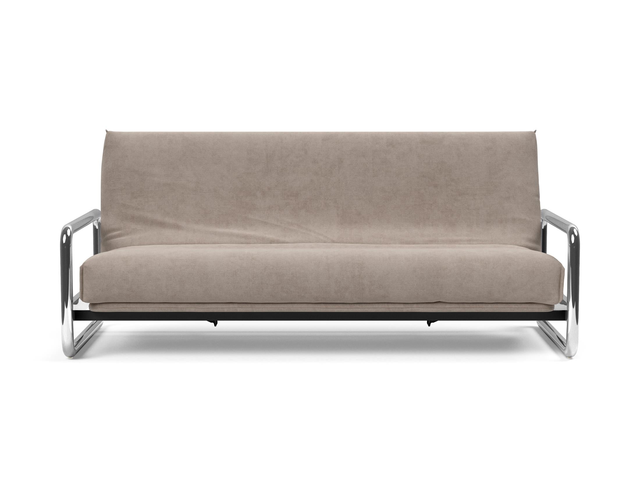 Erleben Sie das Lomira Schlafsofa 140 Nordic Cover: Stilvolles Design und die bequeme Soft Spring Polsterung sorgen für perfekten Schlafkomfort.