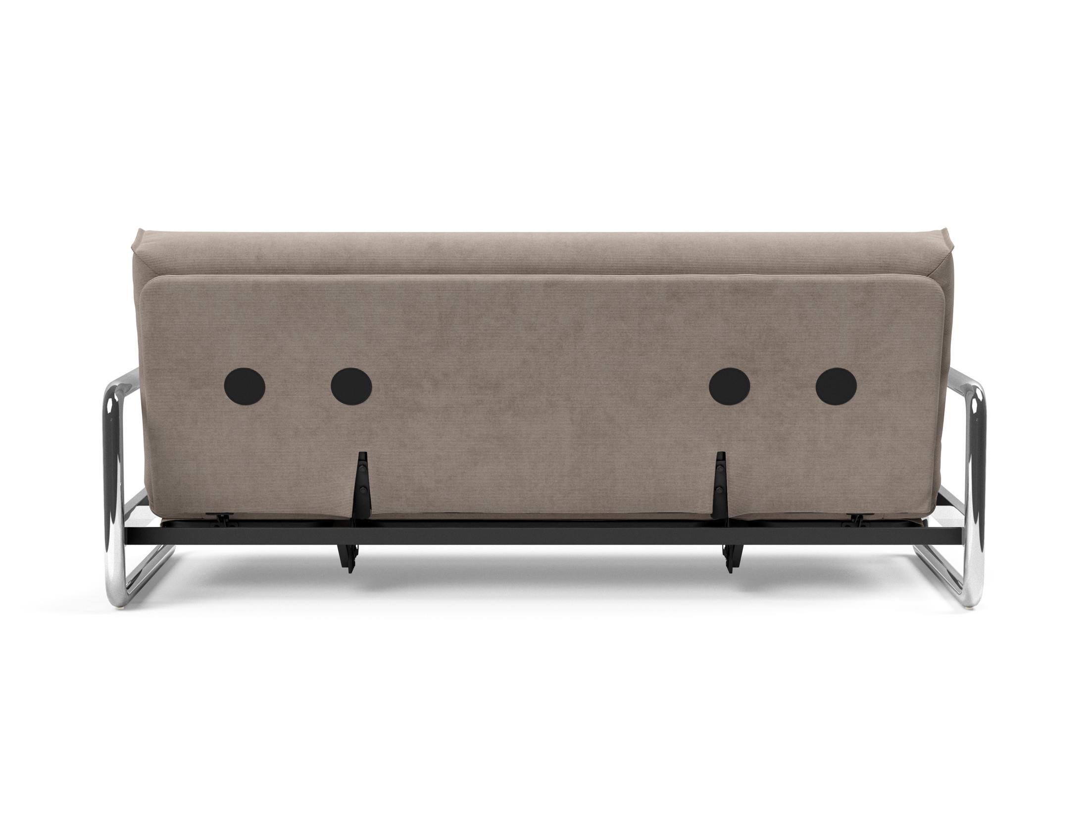 Entdecken Sie das Lomira Schlafsofa 140 Nordic Cover: Elegantes Design trifft auf die komfortable Soft Spring Polsterung für erholsame Nächte.