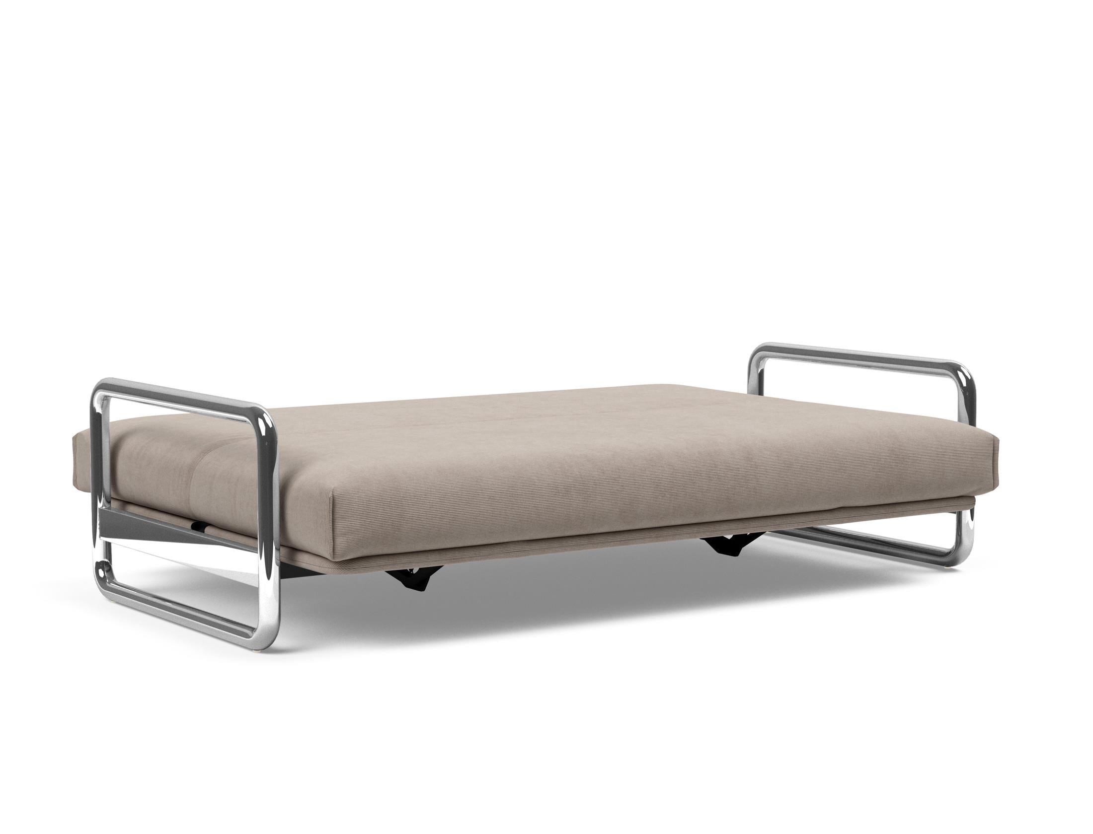 Entdecken Sie das Lomira Schlafsofa 140 Nordic Cover: Elegantes Design trifft auf die komfortable Soft Spring Polsterung für erholsame Nächte.