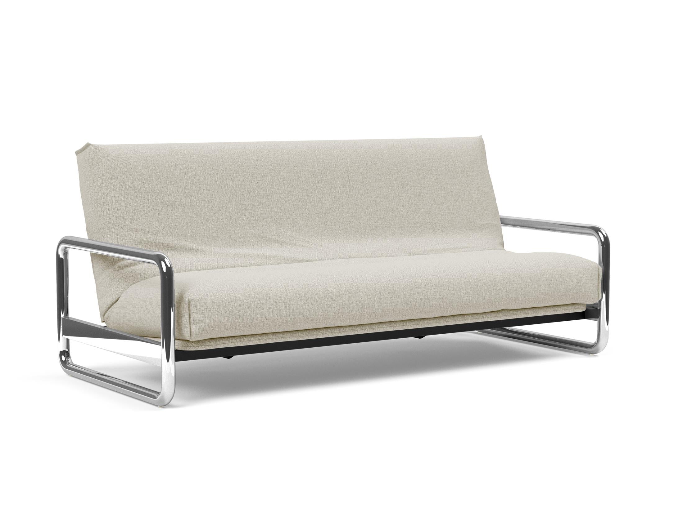 Entdecken Sie das Lomira Schlafsofa 140 Nordic Cover: Elegantes Design trifft auf die komfortable Soft Spring Polsterung für erholsame Nächte.
