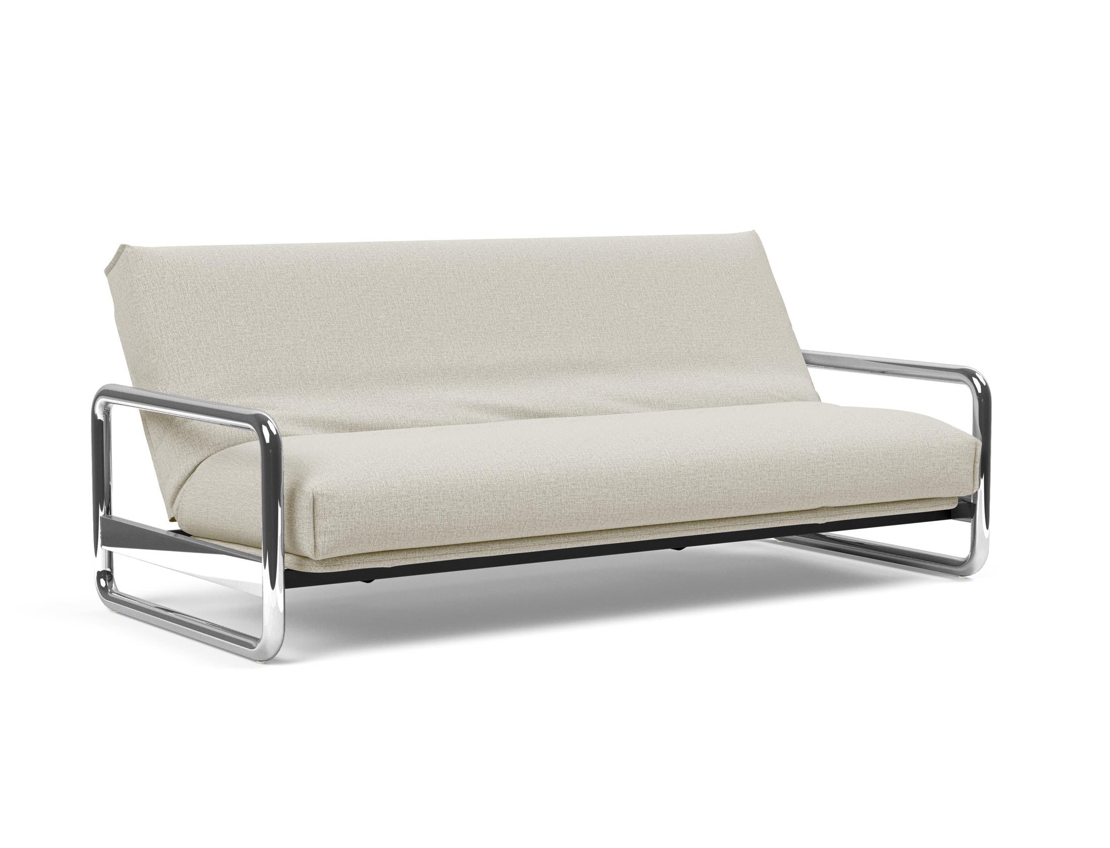 Entdecken Sie das Lomira Schlafsofa 140 Nordic Cover: Elegantes Design trifft auf die komfortable Soft Spring Polsterung für erholsame Nächte.