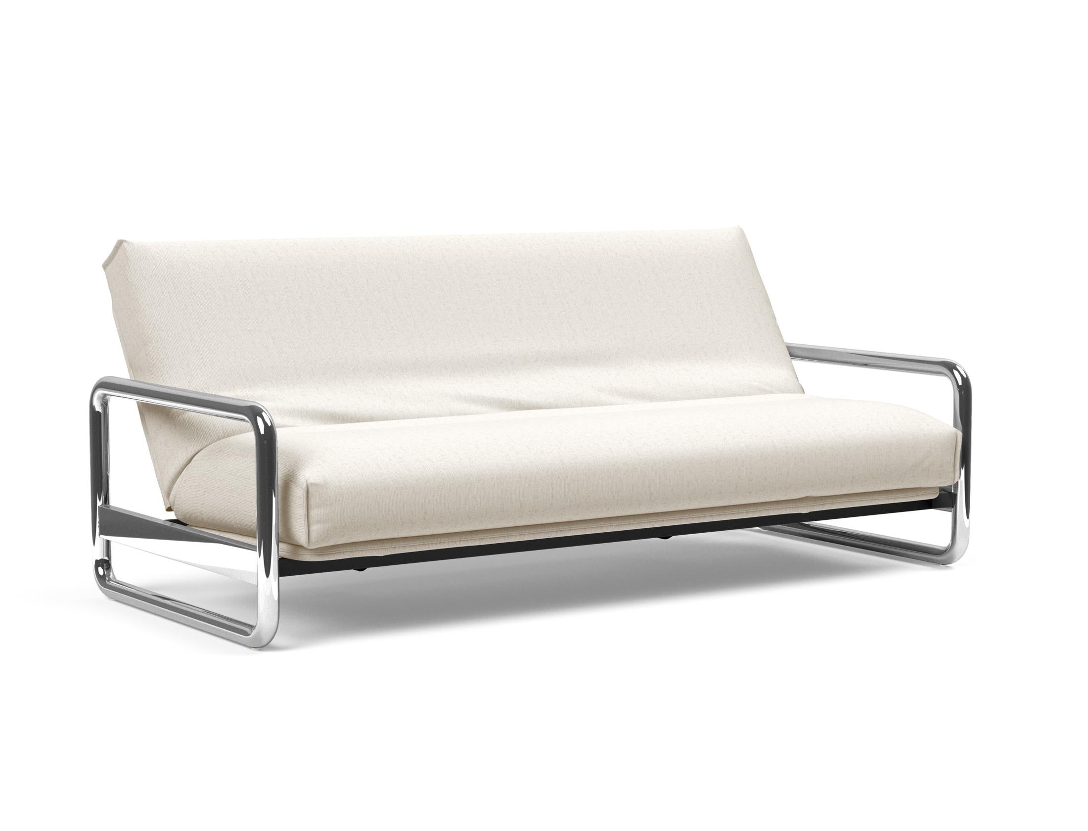 Entdecken Sie das Lomira Schlafsofa 140 Nordic Cover: Elegantes Design trifft auf die komfortable Soft Spring Polsterung für erholsame Nächte.