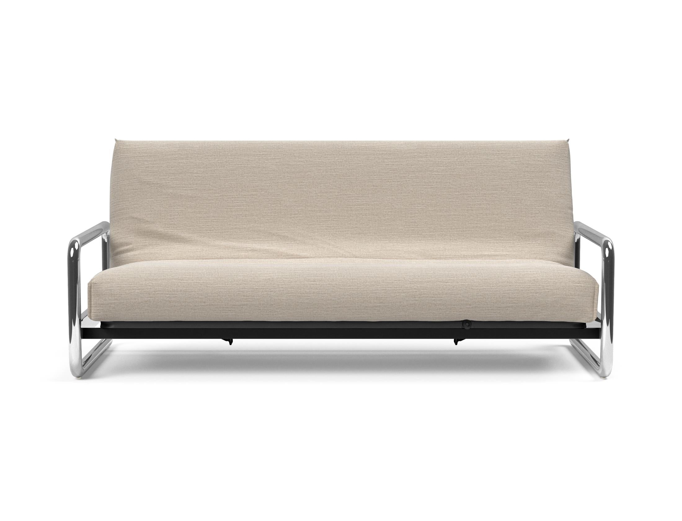 Erleben Sie das Lomira Schlafsofa 140 Nordic Cover: Elegantes Design trifft auf hochwertigen Soft Spring Komfort für entspannte Nächte und stilvolle Wohnräume.