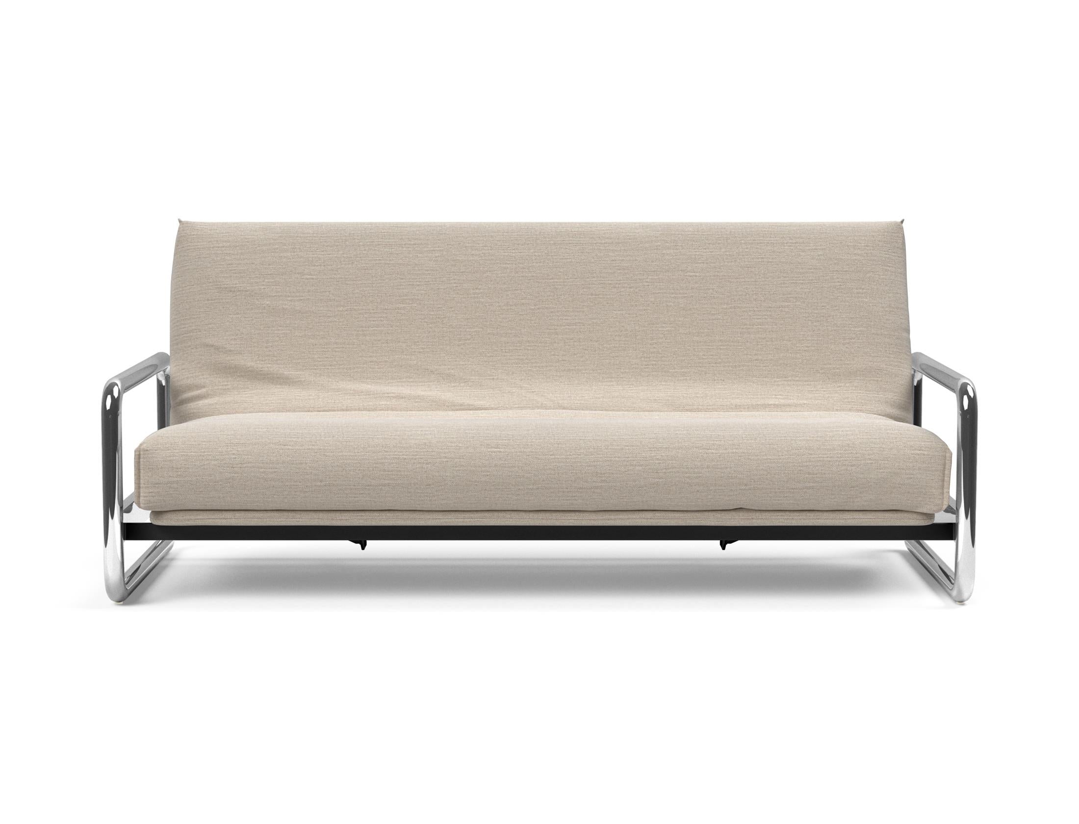 Entdecken Sie das Lomira Schlafsofa 140 Nordic Cover: Elegantes Design trifft auf die komfortable Soft Spring Polsterung für erholsame Nächte.