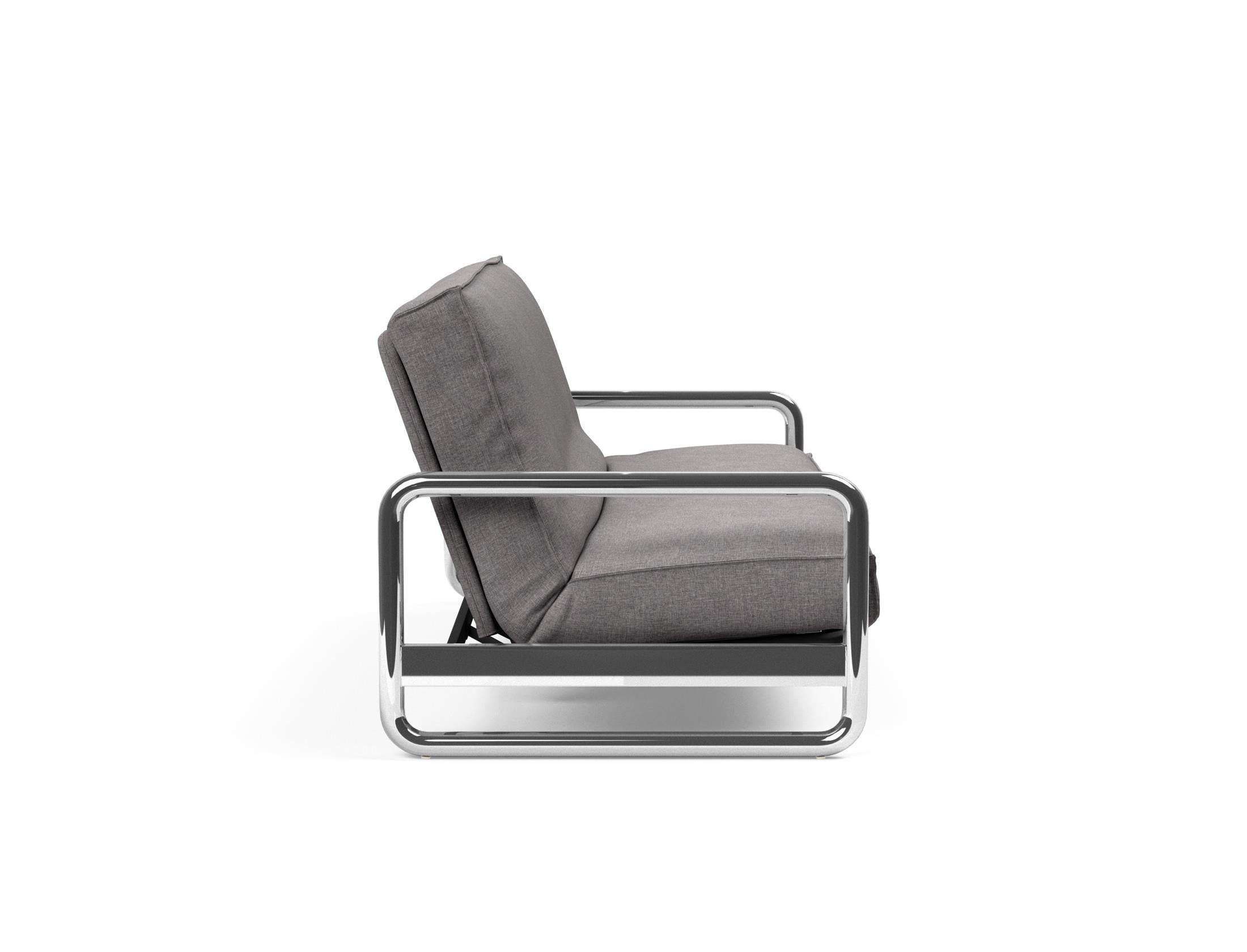 Entdecken Sie das Lomira Schlafsofa 140 Sharp Plus Soft Spring von Innovation Living – modernes Design, optimaler Komfort und umweltfreundliche Materialien für besten Schlaf.