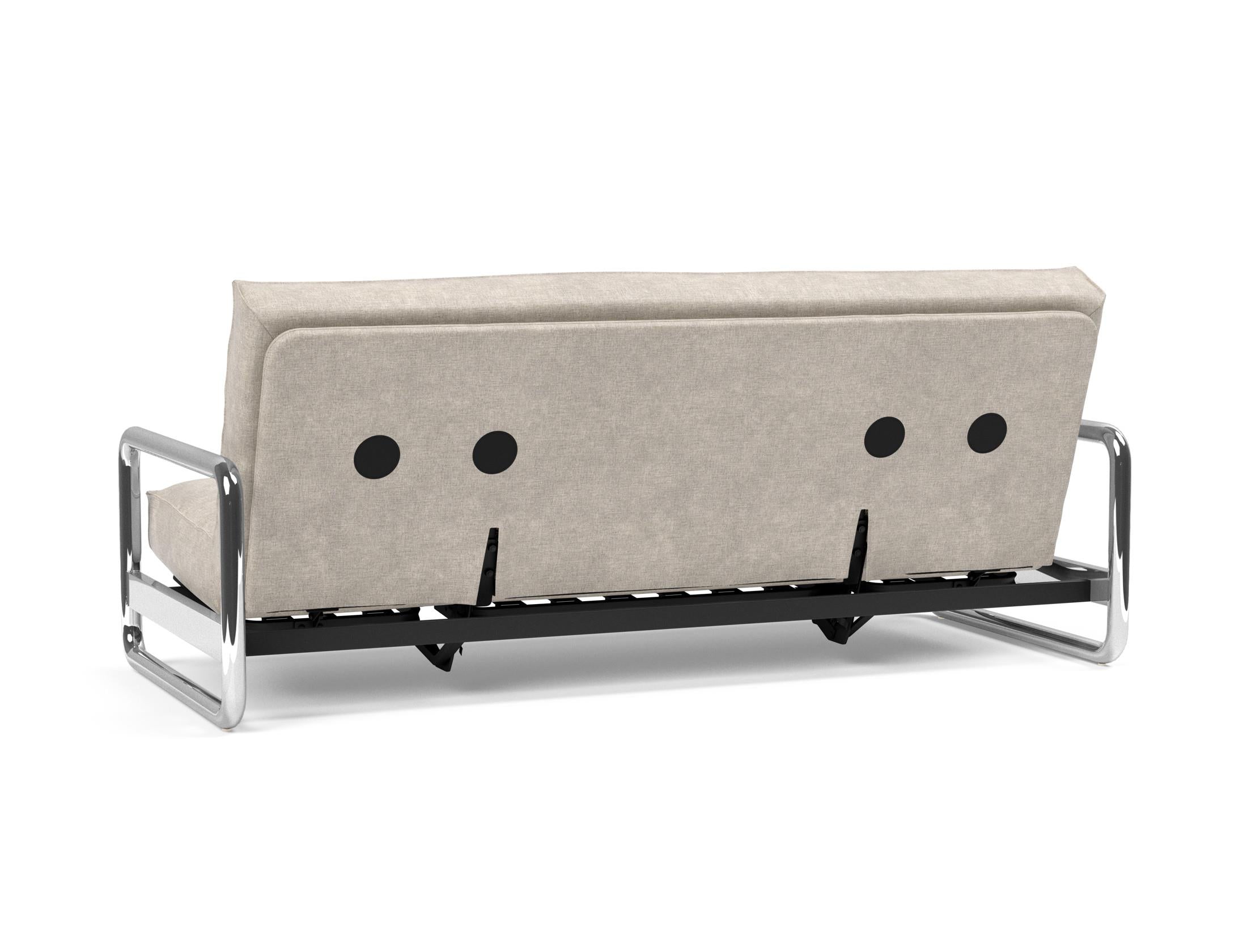Entdecken Sie das Lomira Schlafsofa 140 Sharp Plus Soft Spring von Innovation Living – modernes Design, optimaler Komfort und umweltfreundliche Materialien für besten Schlaf.