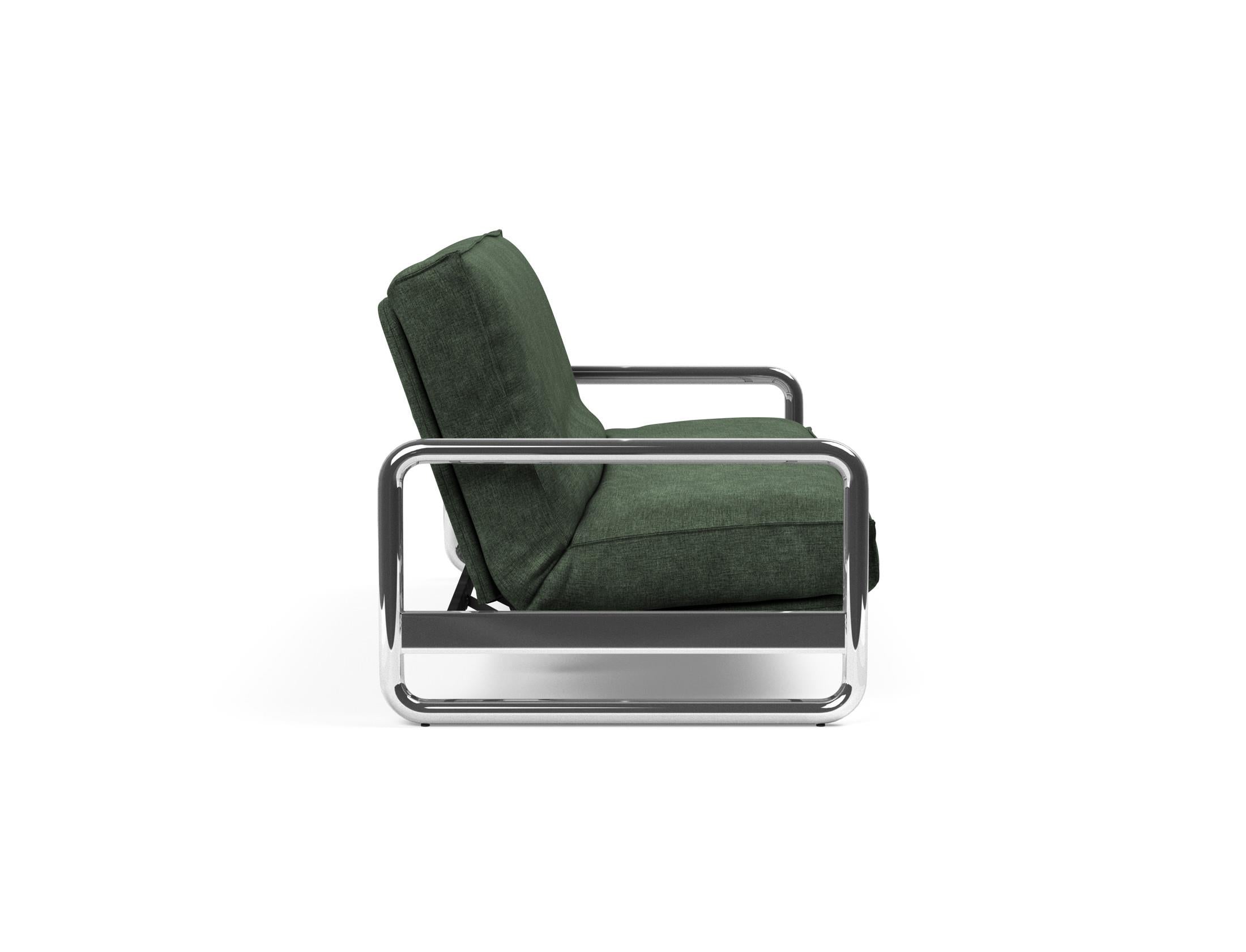 Entdecken Sie das Lomira Schlafsofa 140 Sharp Plus: Stilvolles Möbelstück mit erstklassigem Komfort und langlebigem, anpassbarem Bezug.