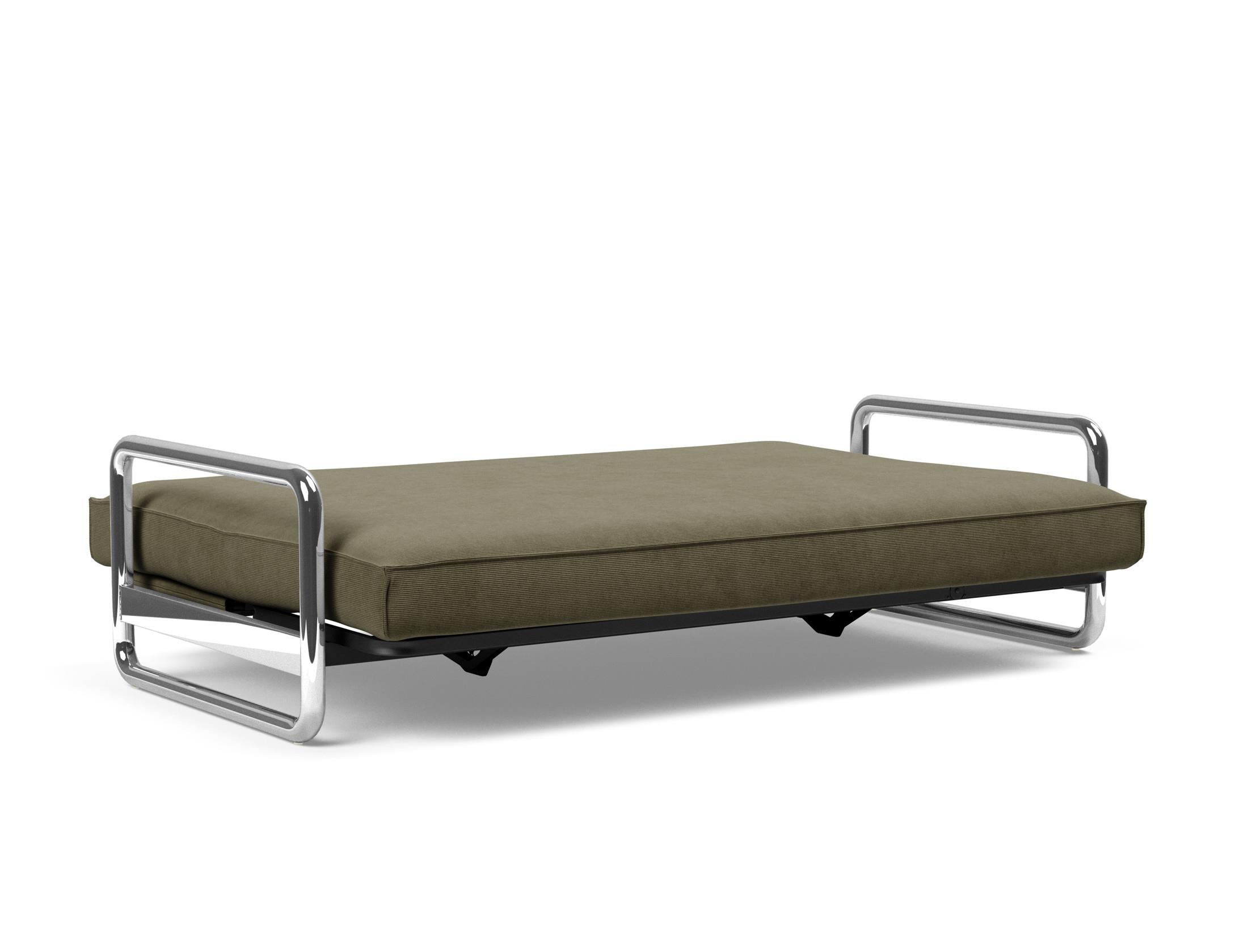Erleben Sie das Lomira Schlafsofa 140 Sharp Plus Soft Spring von Innovation Living – stilvoll, bequem und nachhaltig für erholsame Nächte.