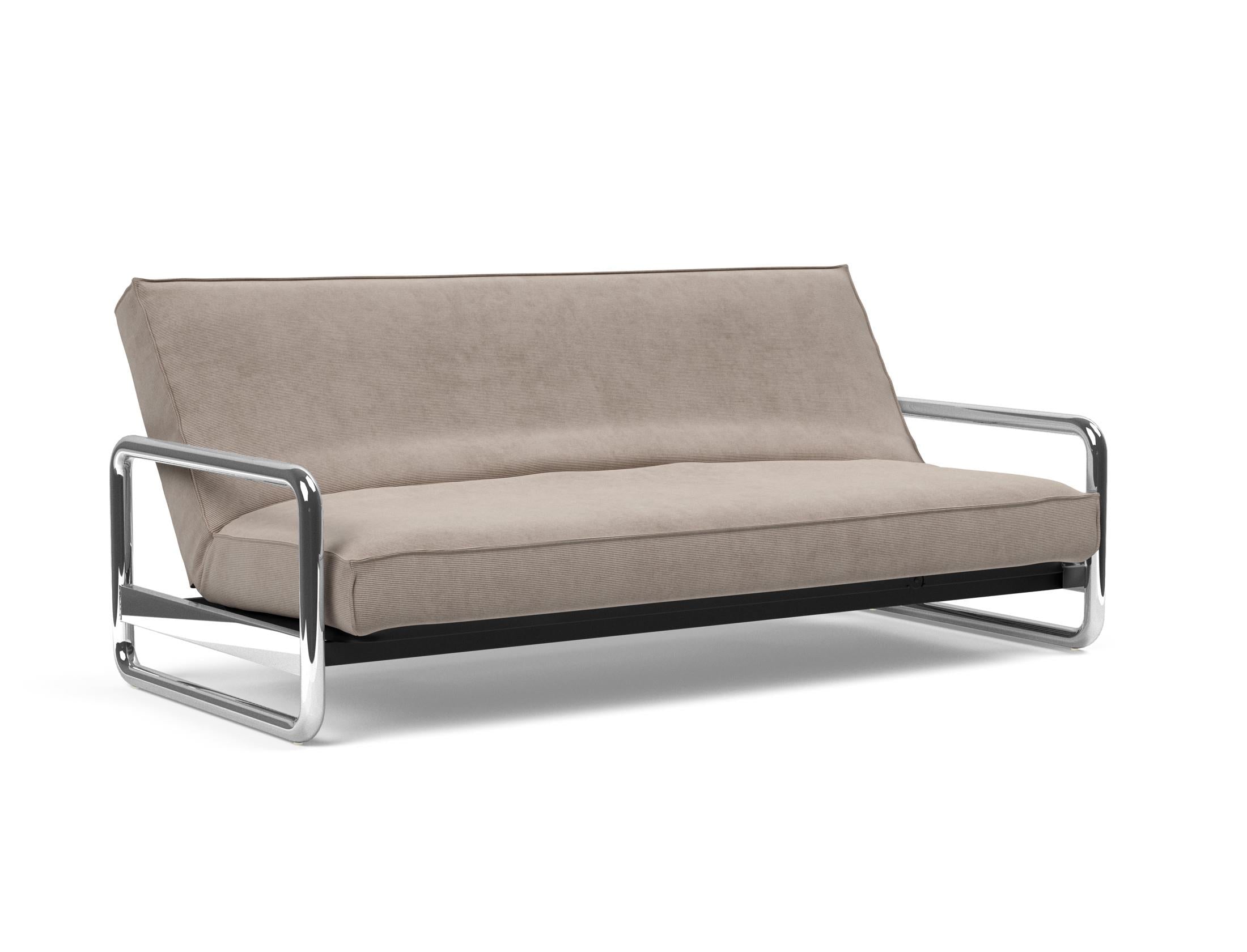 Erleben Sie das Lomira Schlafsofa 140 Sharp Plus Soft Spring von Innovation Living – stilvoll, bequem und nachhaltig für erholsame Nächte.