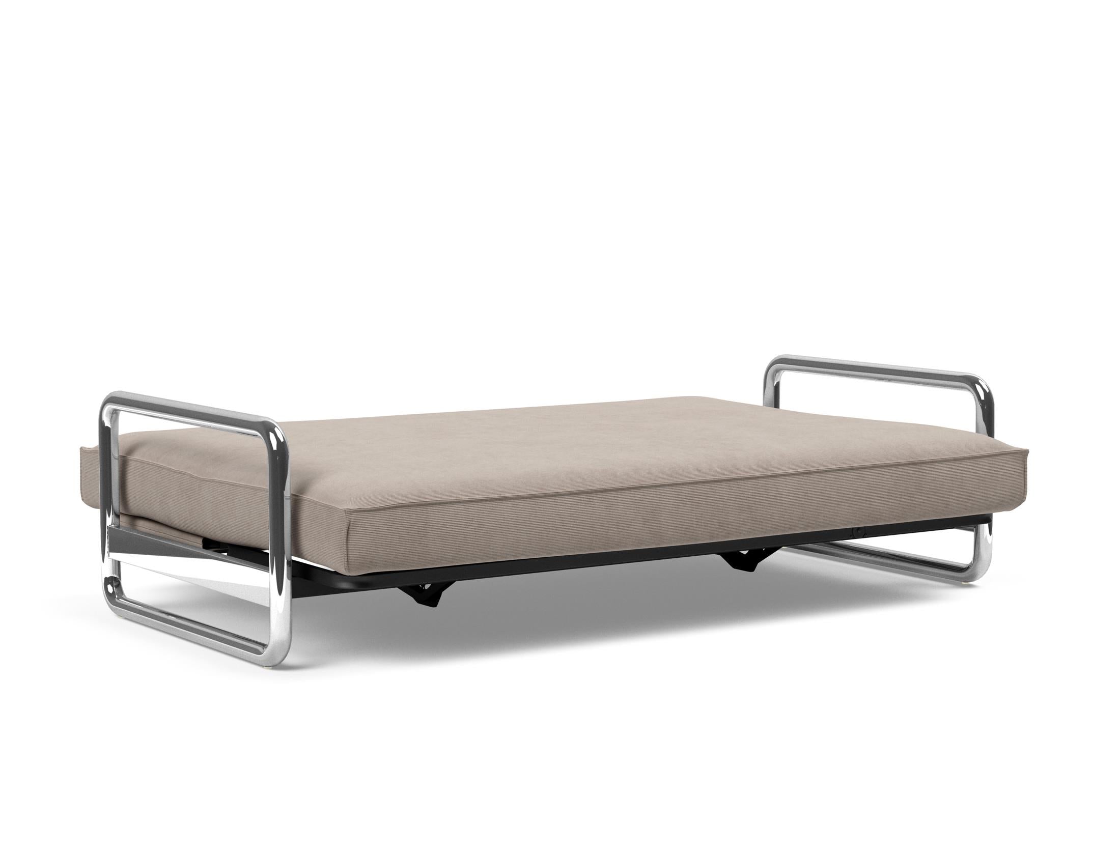 Erleben Sie das Lomira Schlafsofa 140 Sharp Plus Soft Spring von Innovation Living – stilvoll, bequem und nachhaltig für erholsame Nächte.