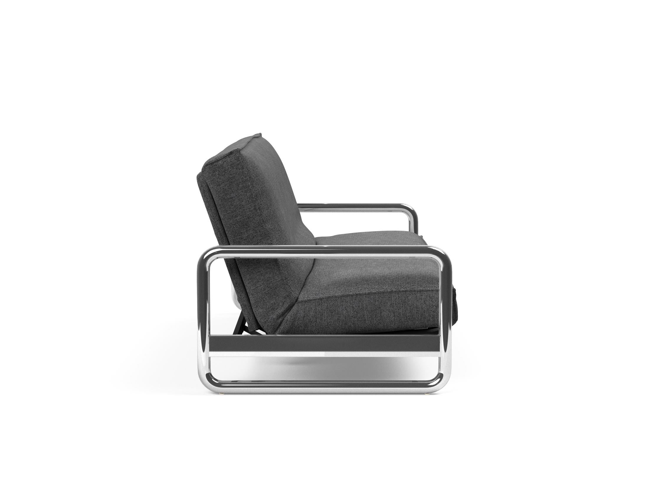Entdecken Sie das Lomira Schlafsofa 140 Sharp Plus Soft Spring von Innovation Living – modernes Design, optimaler Komfort und umweltfreundliche Materialien für besten Schlaf.