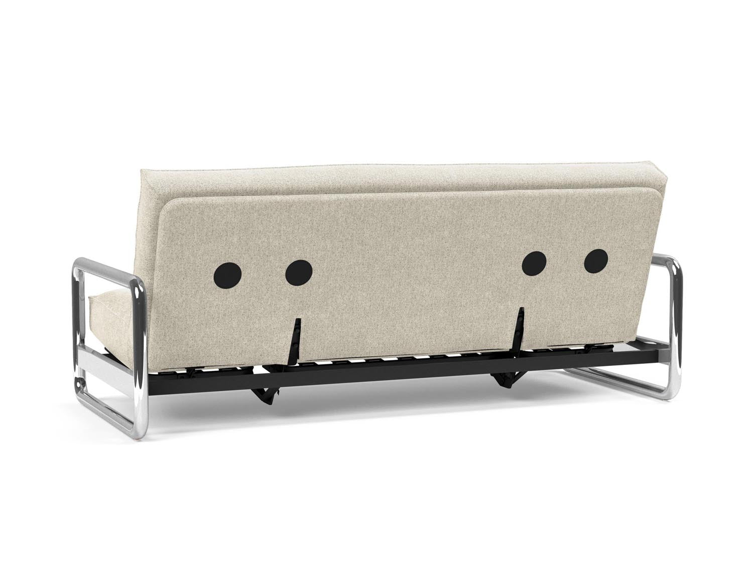 Entdecken Sie das Lomira Schlafsofa 140 Sharp Plus Soft Spring von Innovation Living – modernes Design, optimaler Komfort und umweltfreundliche Materialien für besten Schlaf.