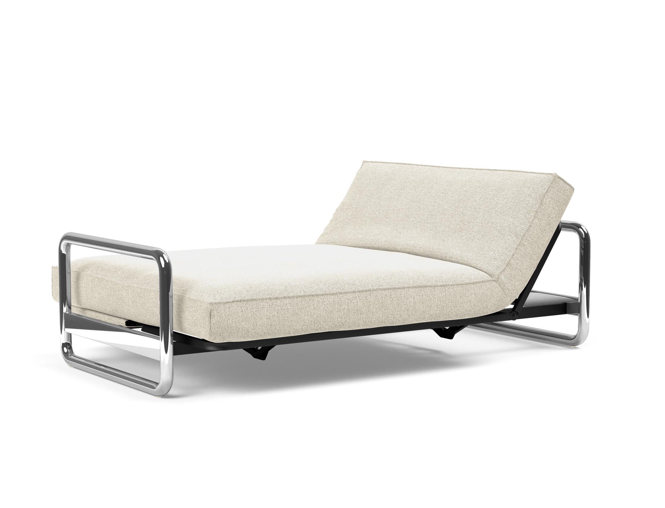 Entdecken Sie das Lomira Schlafsofa 140 Sharp Plus Soft Spring von Innovation Living – modernes Design, optimaler Komfort und umweltfreundliche Materialien für besten Schlaf.