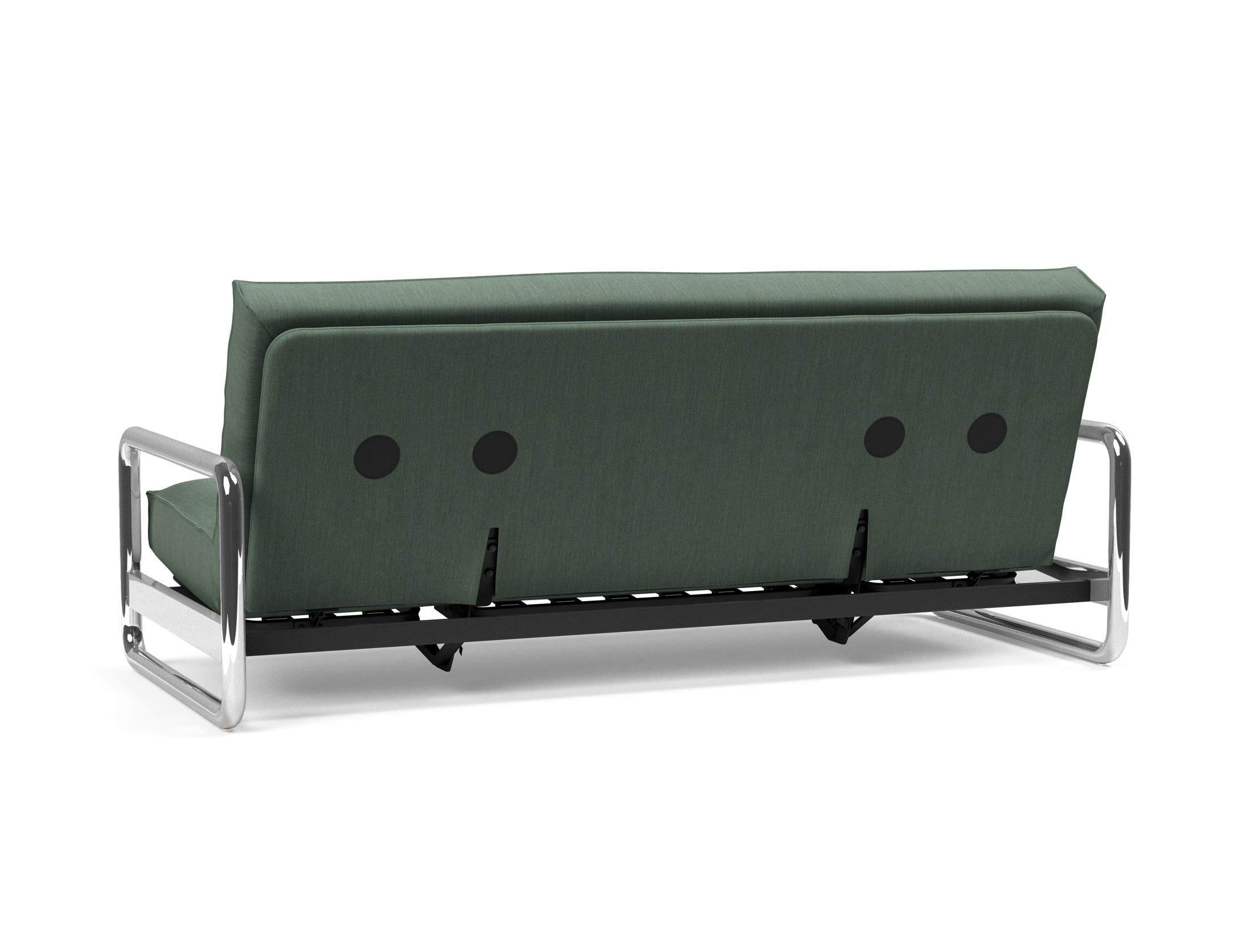 Entdecken Sie das Lomira Schlafsofa 140 Sharp Plus Soft Spring von Innovation Living – modernes Design, optimaler Komfort und umweltfreundliche Materialien für besten Schlaf.