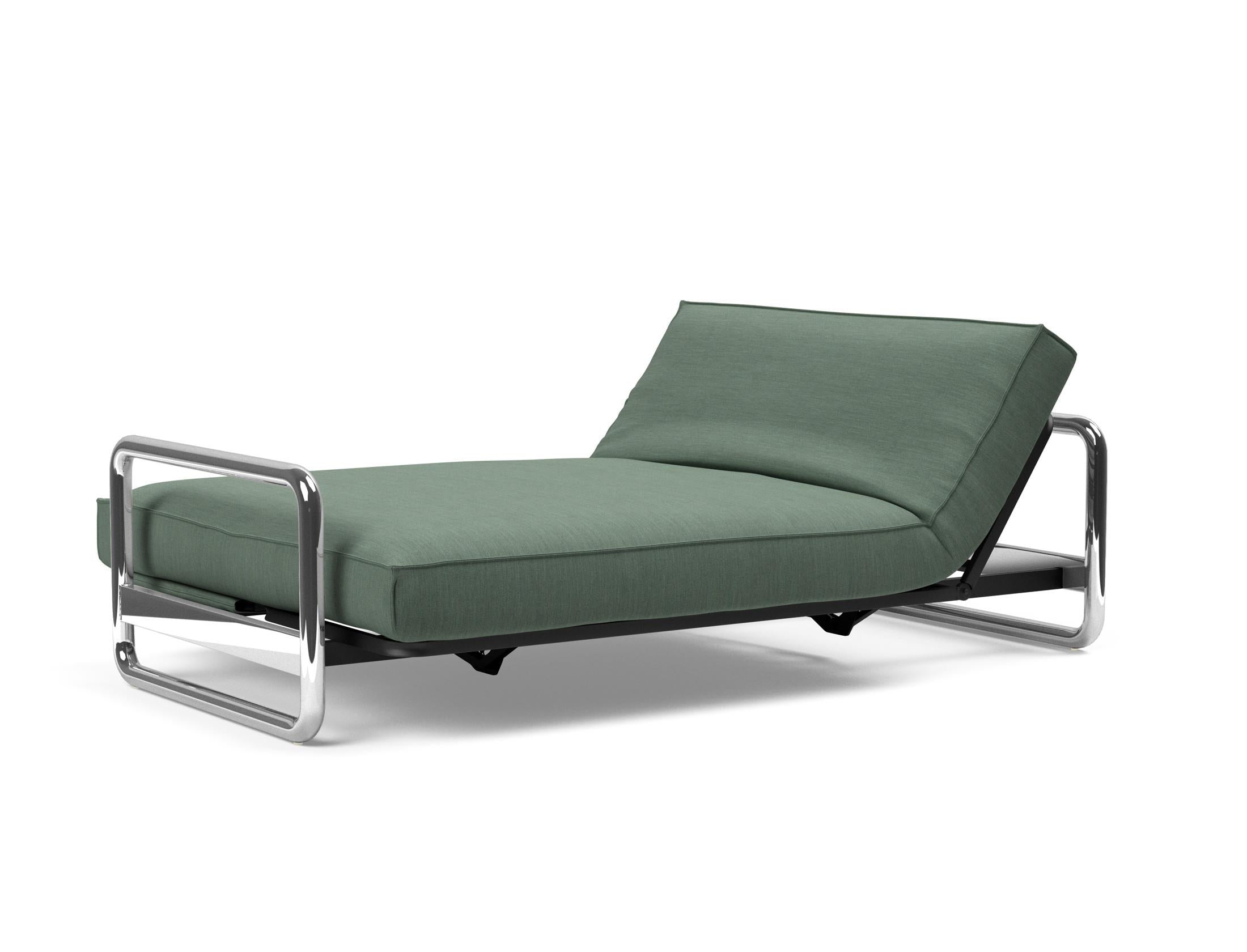 Entdecken Sie das Lomira Schlafsofa 140 Sharp Plus Soft Spring von Innovation Living – modernes Design, optimaler Komfort und umweltfreundliche Materialien für besten Schlaf.