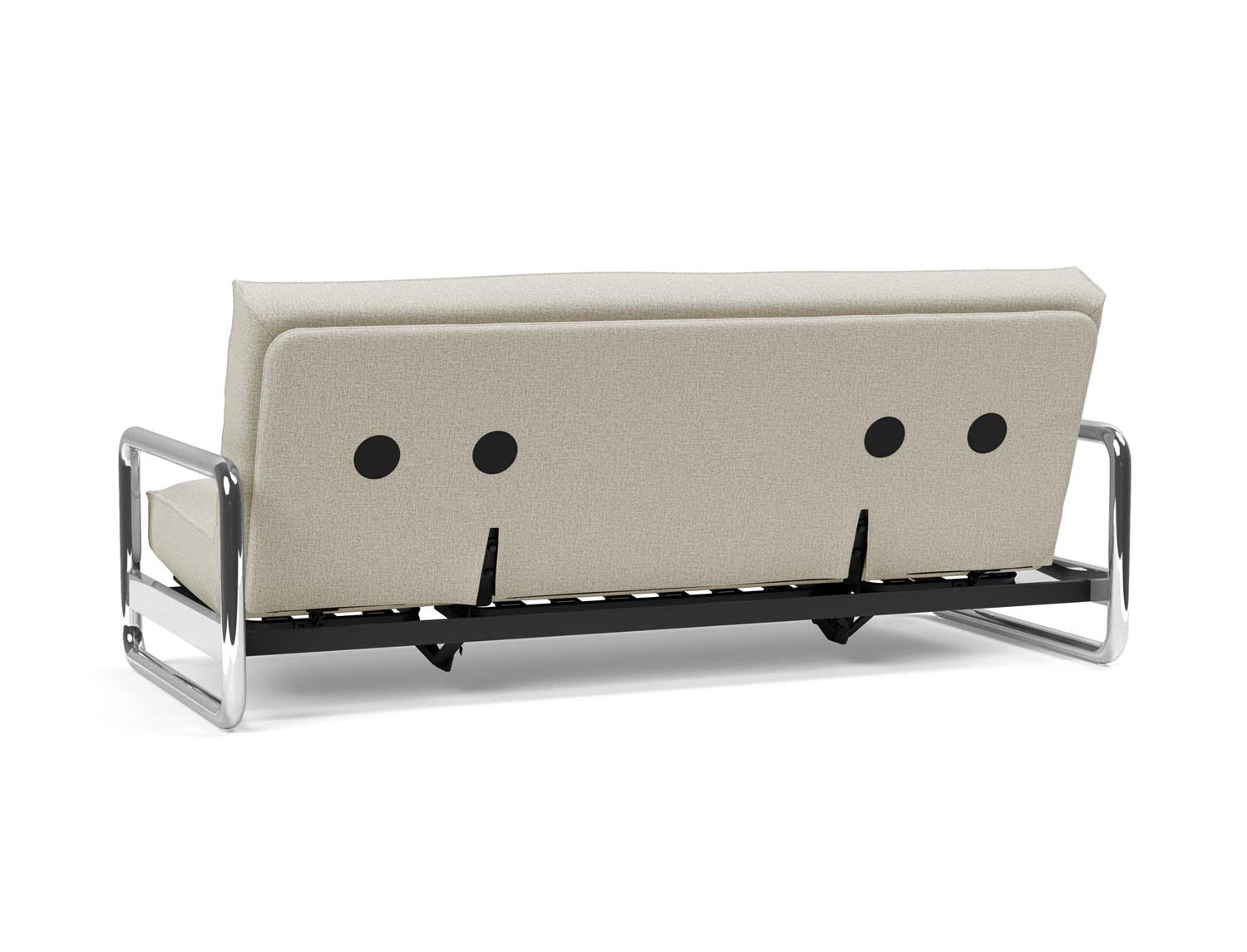 Entdecken Sie das Lomira Schlafsofa 140 Sharp Plus Soft Spring von Innovation Living – modernes Design, optimaler Komfort und umweltfreundliche Materialien für besten Schlaf.