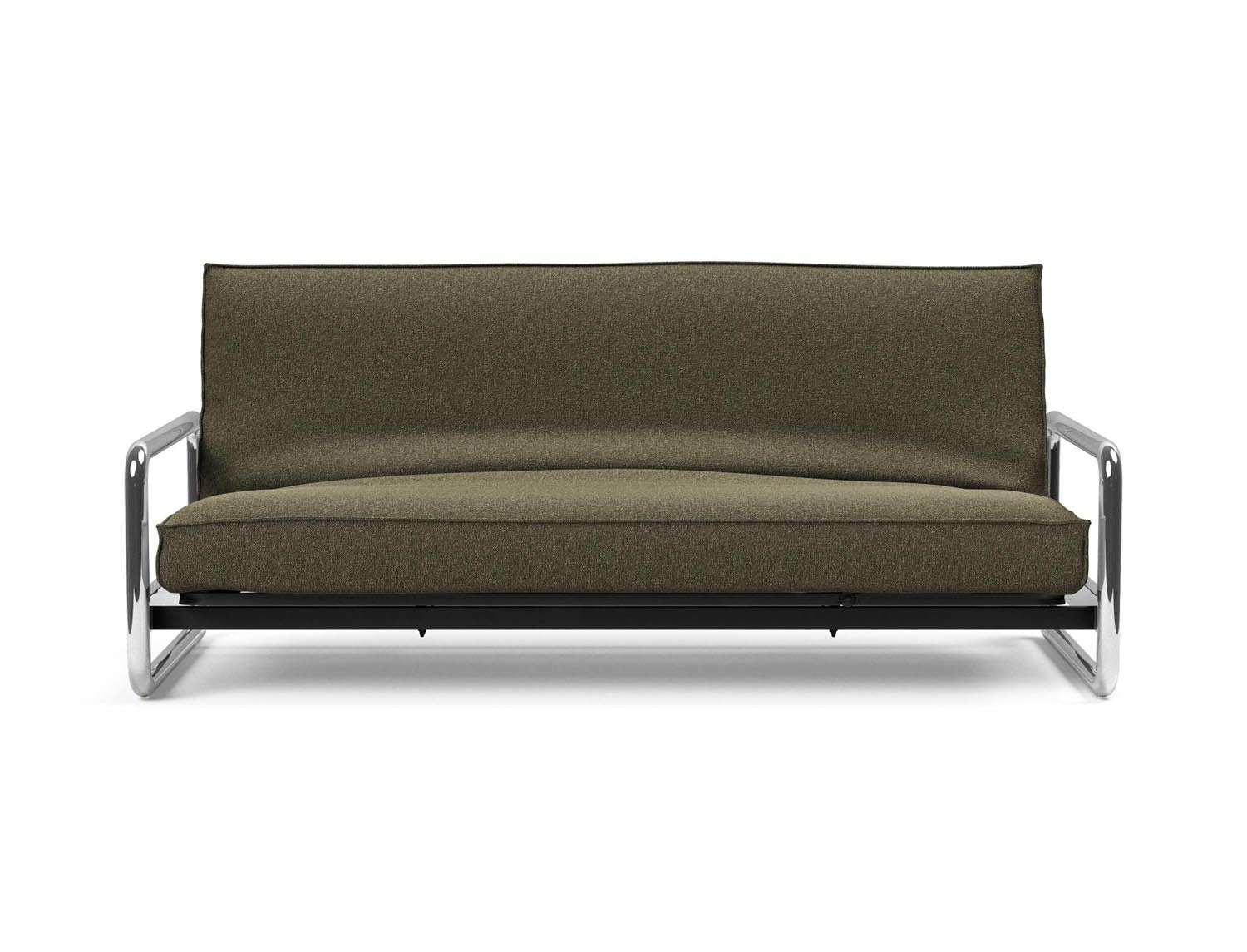 Entdecken Sie das Lomira Schlafsofa 140 Sharp Plus Soft Spring von Innovation Living – modernes Design, optimaler Komfort und umweltfreundliche Materialien für besten Schlaf.