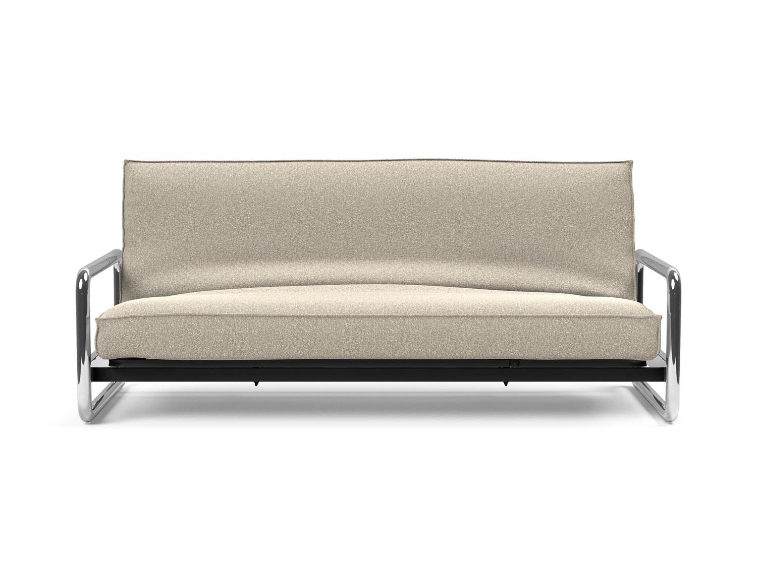 Entdecken Sie das Lomira Schlafsofa 140 Sharp Plus Soft Spring von Innovation Living – modernes Design, optimaler Komfort und umweltfreundliche Materialien für besten Schlaf.