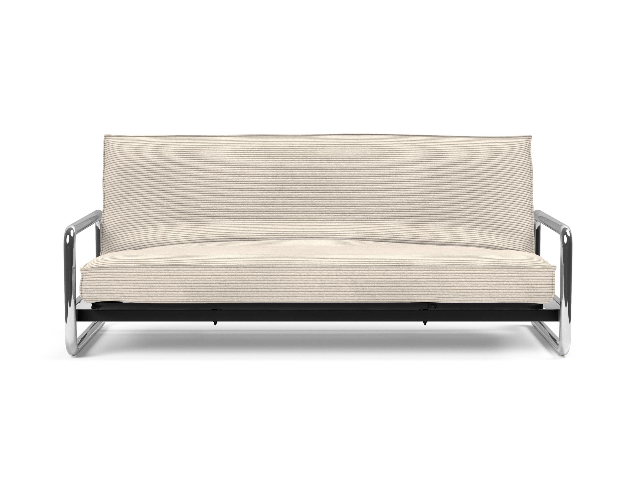Entdecken Sie das Lomira Schlafsofa 140 Sharp Plus Soft Spring von Innovation Living – modernes Design, optimaler Komfort und umweltfreundliche Materialien für besten Schlaf.