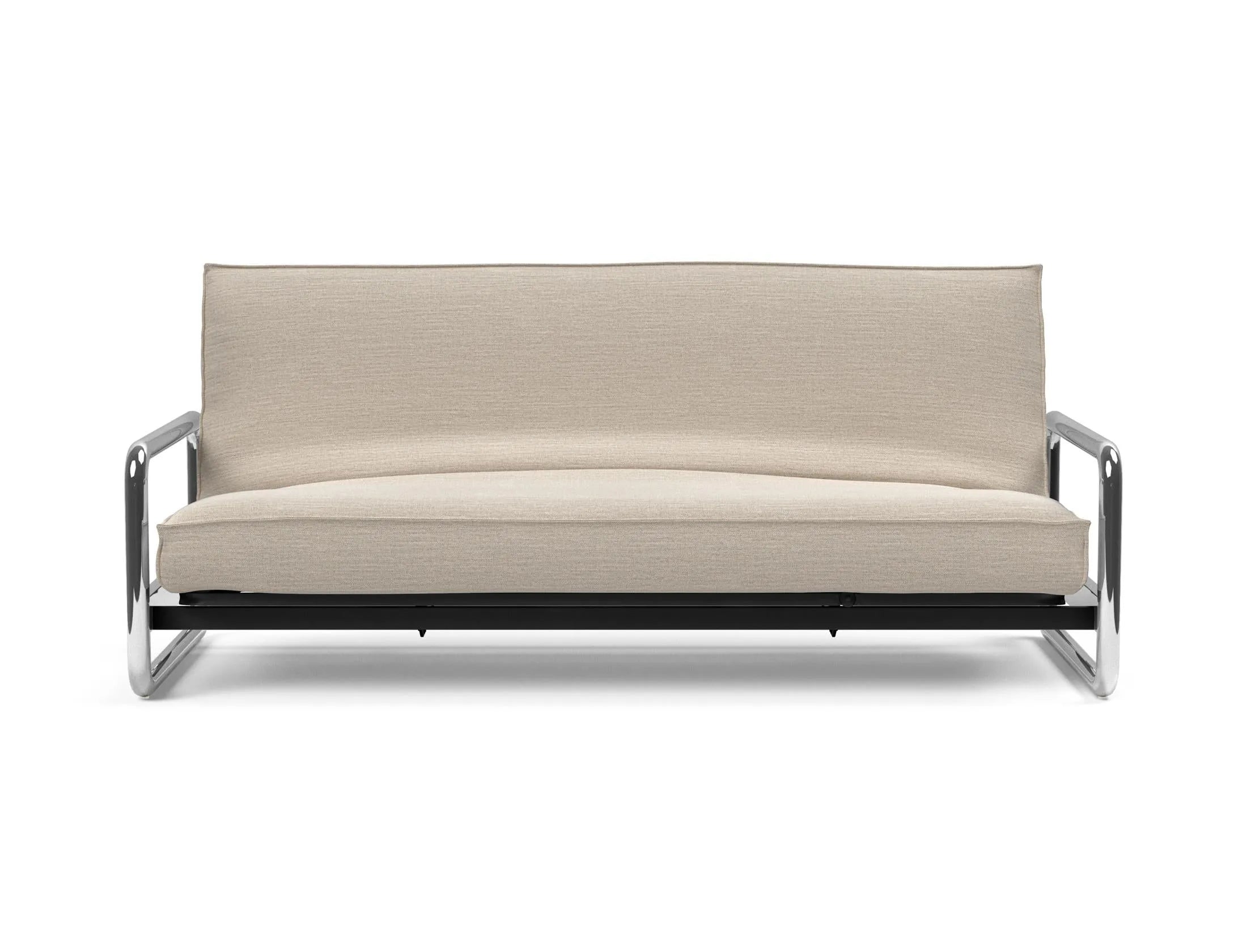 Entdecken Sie das Lomira Schlafsofa 140 Sharp Plus Soft Spring von Innovation Living – modernes Design, optimaler Komfort und umweltfreundliche Materialien für besten Schlaf.