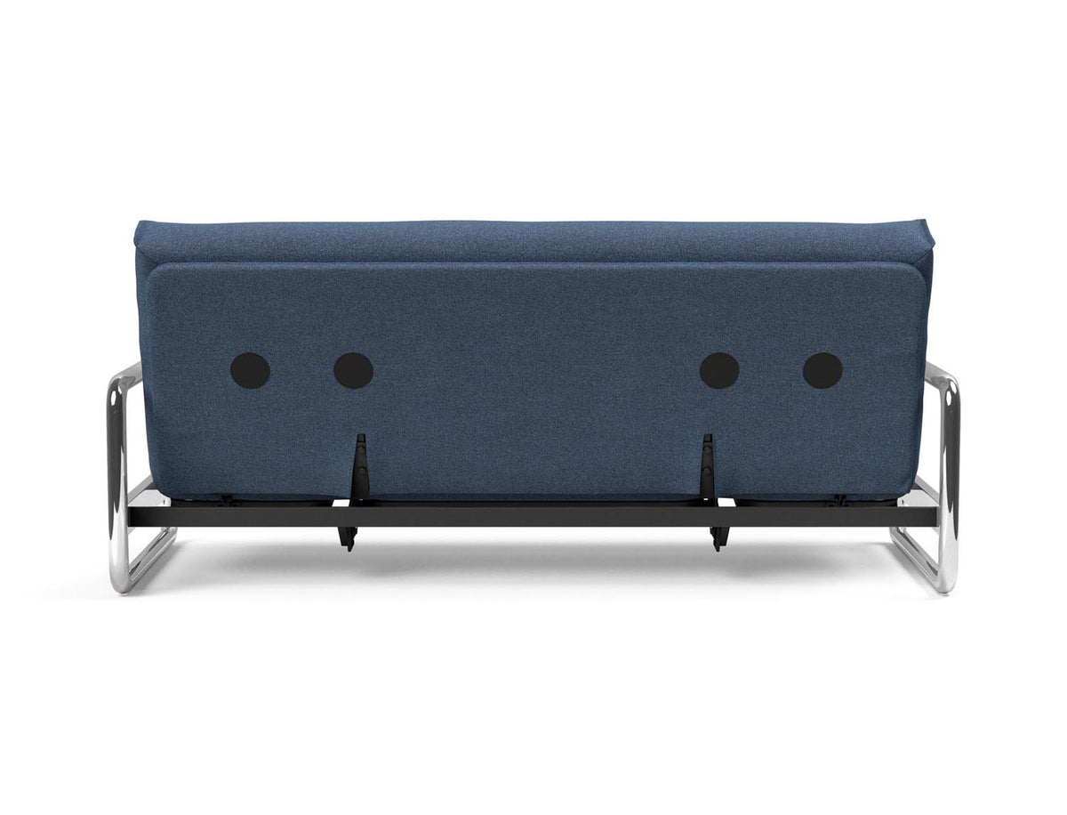 Lomira Schlafsofa 140 Nordic Soft Spring in 302 Weda Blue präsentiert im Onlineshop von KAQTU Design AG. Bettsofa ist von Innovation Living