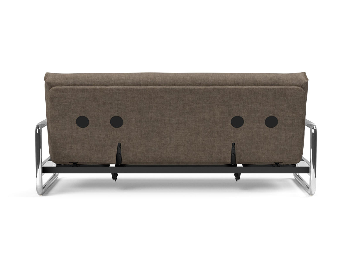 Lomira Schlafsofa 140 Nordic Soft Spring in 411 Esina Cedar Brown präsentiert im Onlineshop von KAQTU Design AG. Bettsofa ist von Innovation Living
