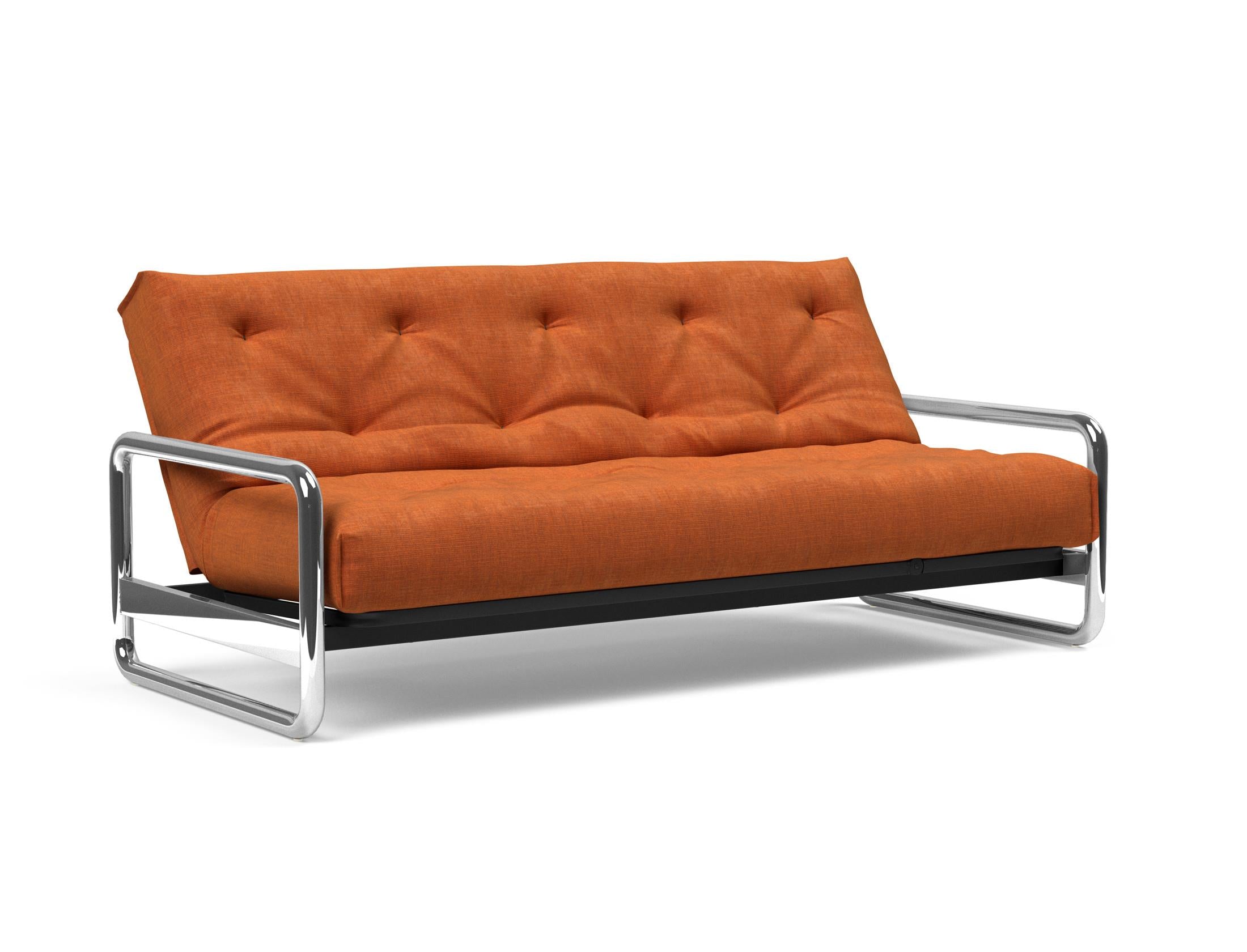 Erleben Sie das Lomira Schlafsofa 140 Nordic Soft Spring von Innovation Living – eine perfekte Kombination aus modernem Stil und optimalem Schlafkomfort.