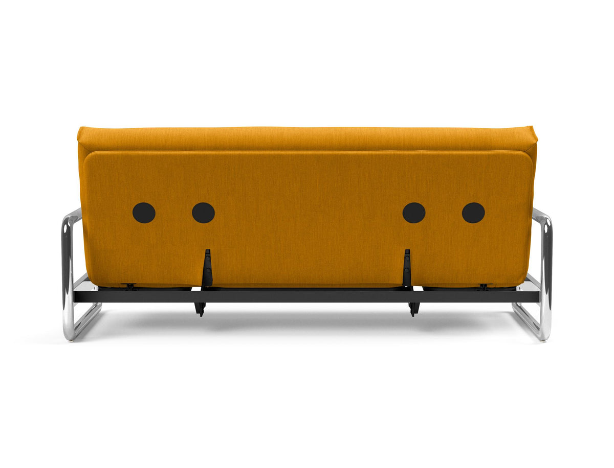 Lomira Schlafsofa 140 Nordic Soft Spring in 507 Elegance Burned Curry präsentiert im Onlineshop von KAQTU Design AG. Bettsofa ist von Innovation Living