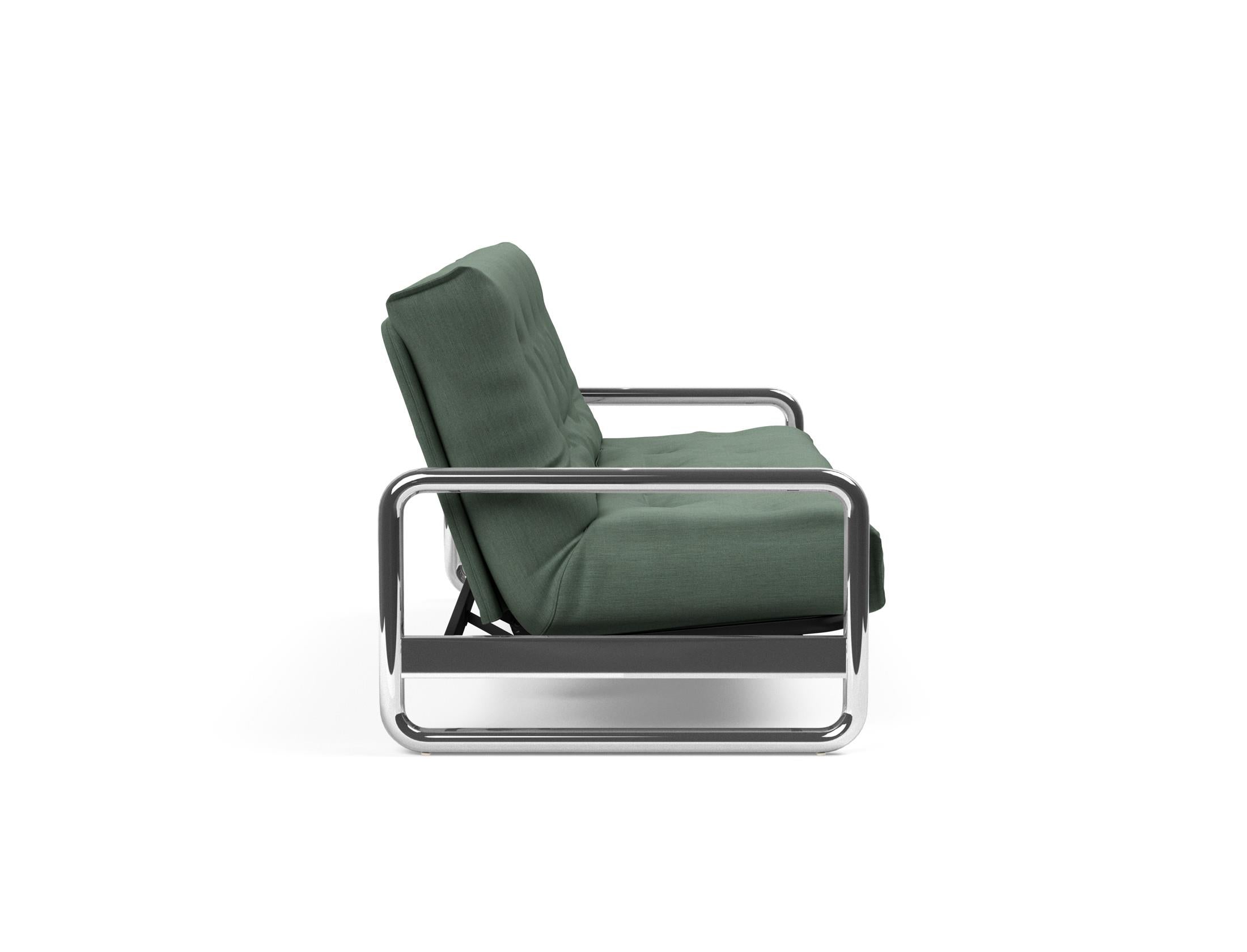 Entdecken Sie das Lomira Schlafsofa 140 Nordic Soft Spring von Innovation Living – stilvolles Design trifft auf höchsten Schlafkomfort für Ihr Zuhause.
