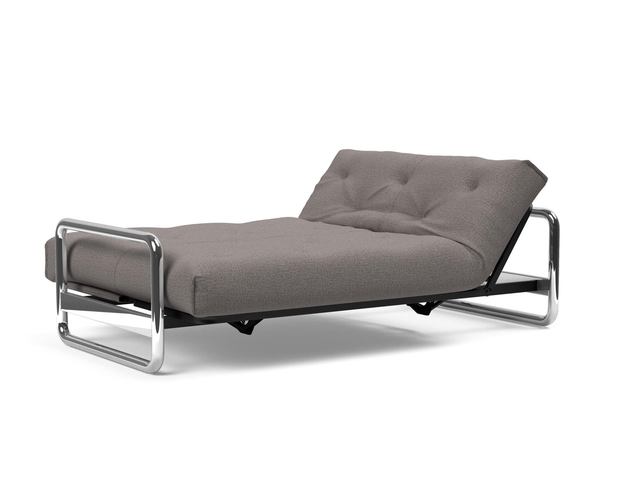 Entdecken Sie das Lomira Schlafsofa 140 Nordic Soft Spring von Innovation Living – stilvolles Design trifft auf hervorragende Schlafqualität.