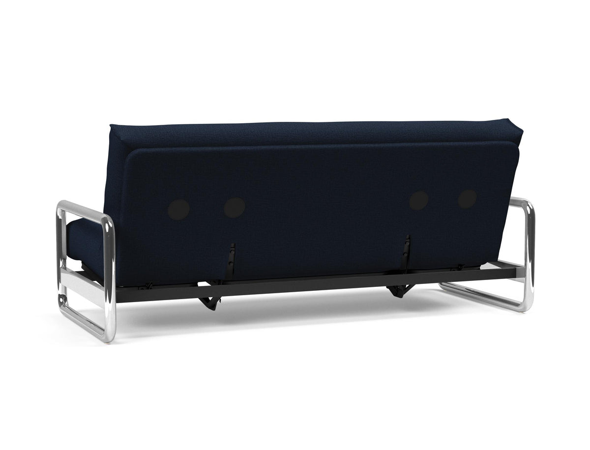 Lomira Schlafsofa 140 Nordic Soft Spring in 528 Mixed Dance Blue präsentiert im Onlineshop von KAQTU Design AG. Bettsofa ist von Innovation Living