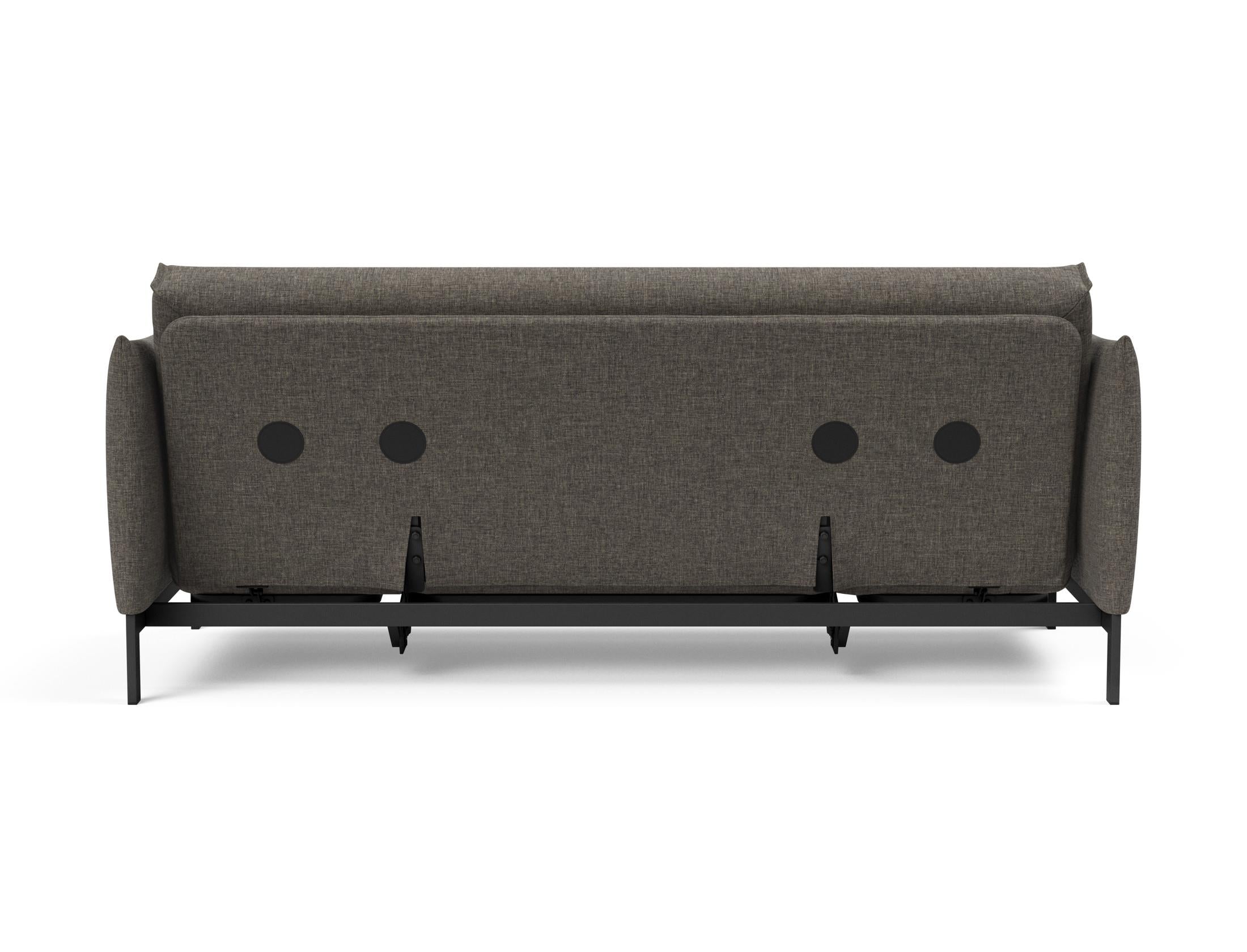 Entdecken Sie das Junus 140 Bettsofa Nordic Cover von Innovation Living: stilvolles Design, flexible Liegepositionen und hochwertige Materialien für optimalen Komfort.