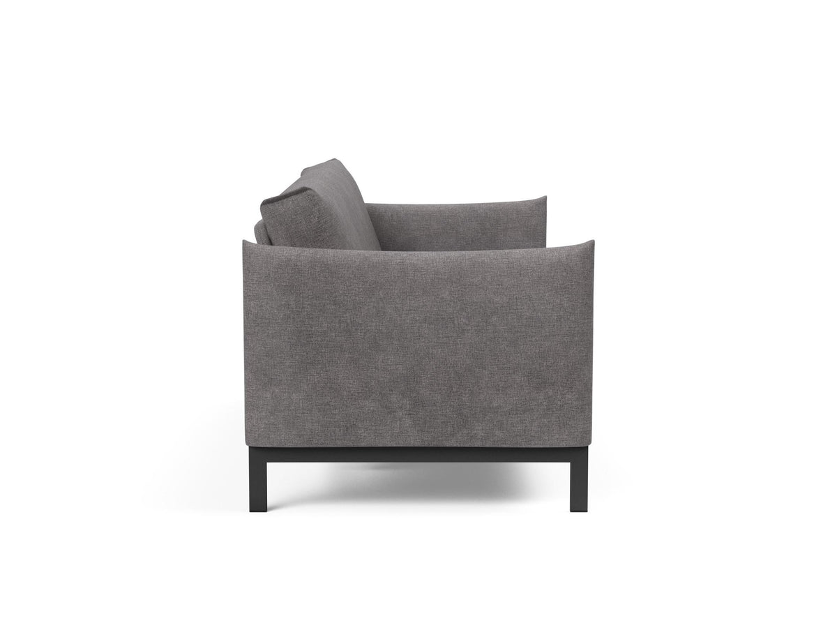 Junus 140 Bettsofa Nordic Cover mit Gestellbezug Soft Spring in 282 Avella Warm Grey präsentiert im Onlineshop von KAQTU Design AG. Bettsofa ist von Innovation Living