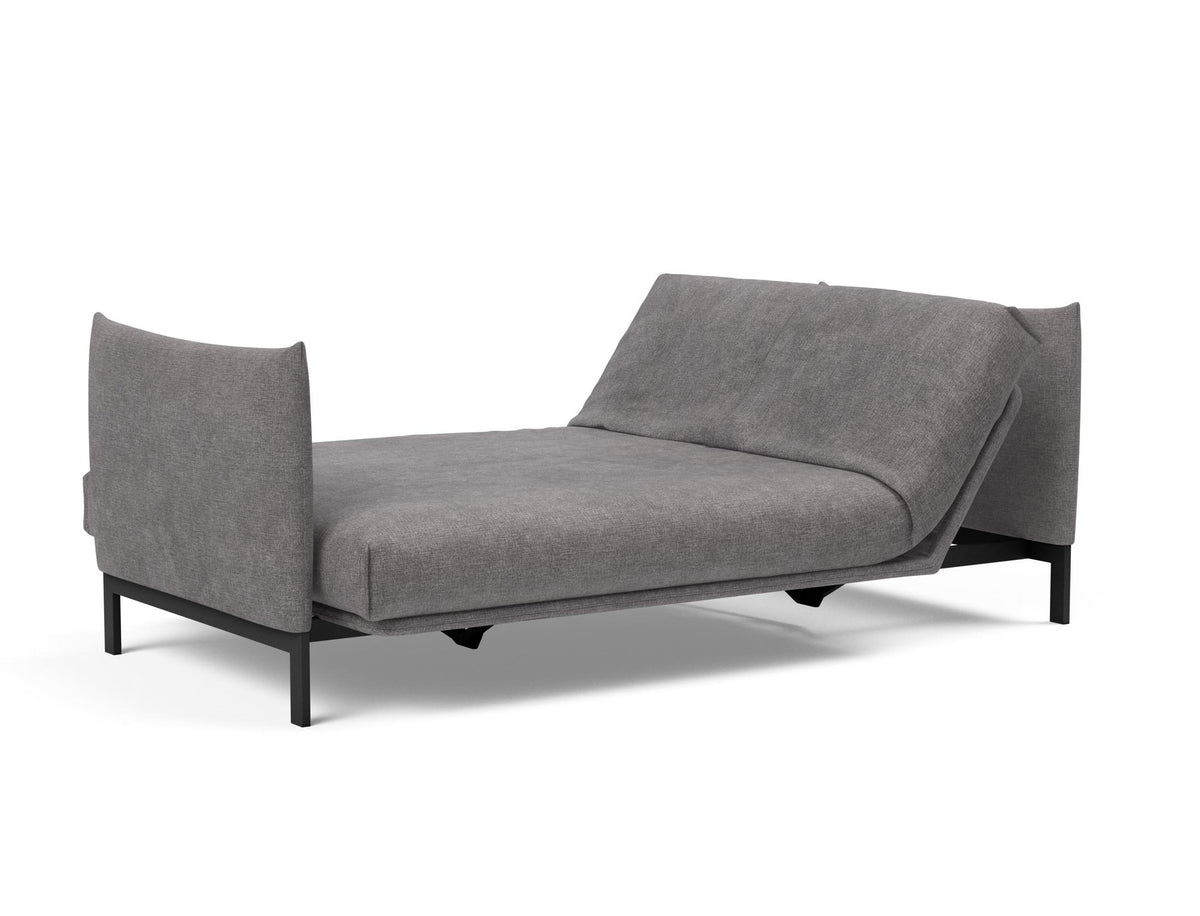 Junus 140 Bettsofa Nordic Cover mit Gestellbezug Soft Spring in 282 Avella Warm Grey präsentiert im Onlineshop von KAQTU Design AG. Bettsofa ist von Innovation Living