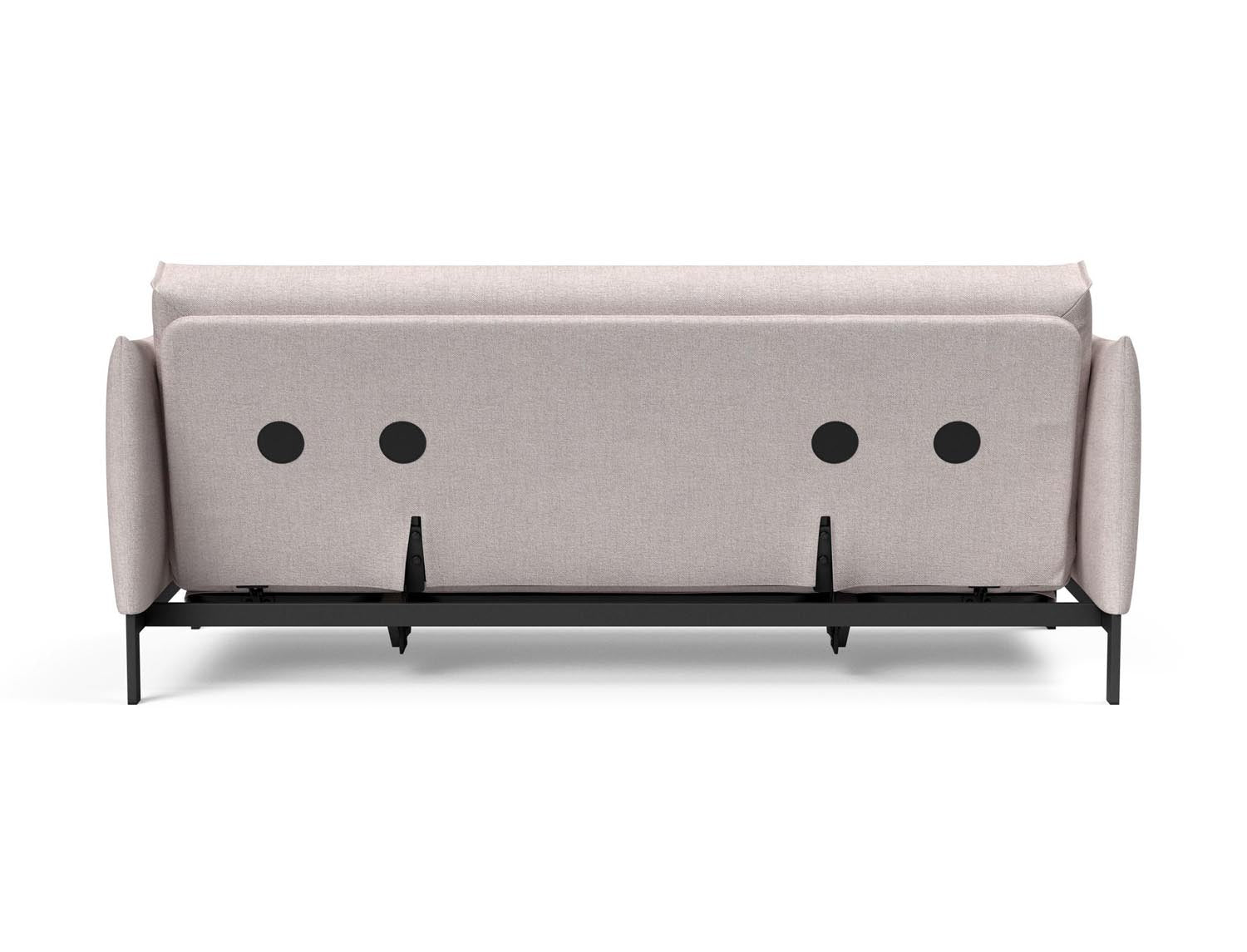Erleben Sie das Junus 140 Bettsofa Nordic Cover von Innovation Living – eine elegante Lösung für Schlafen und Entspannen in jedem Raum.